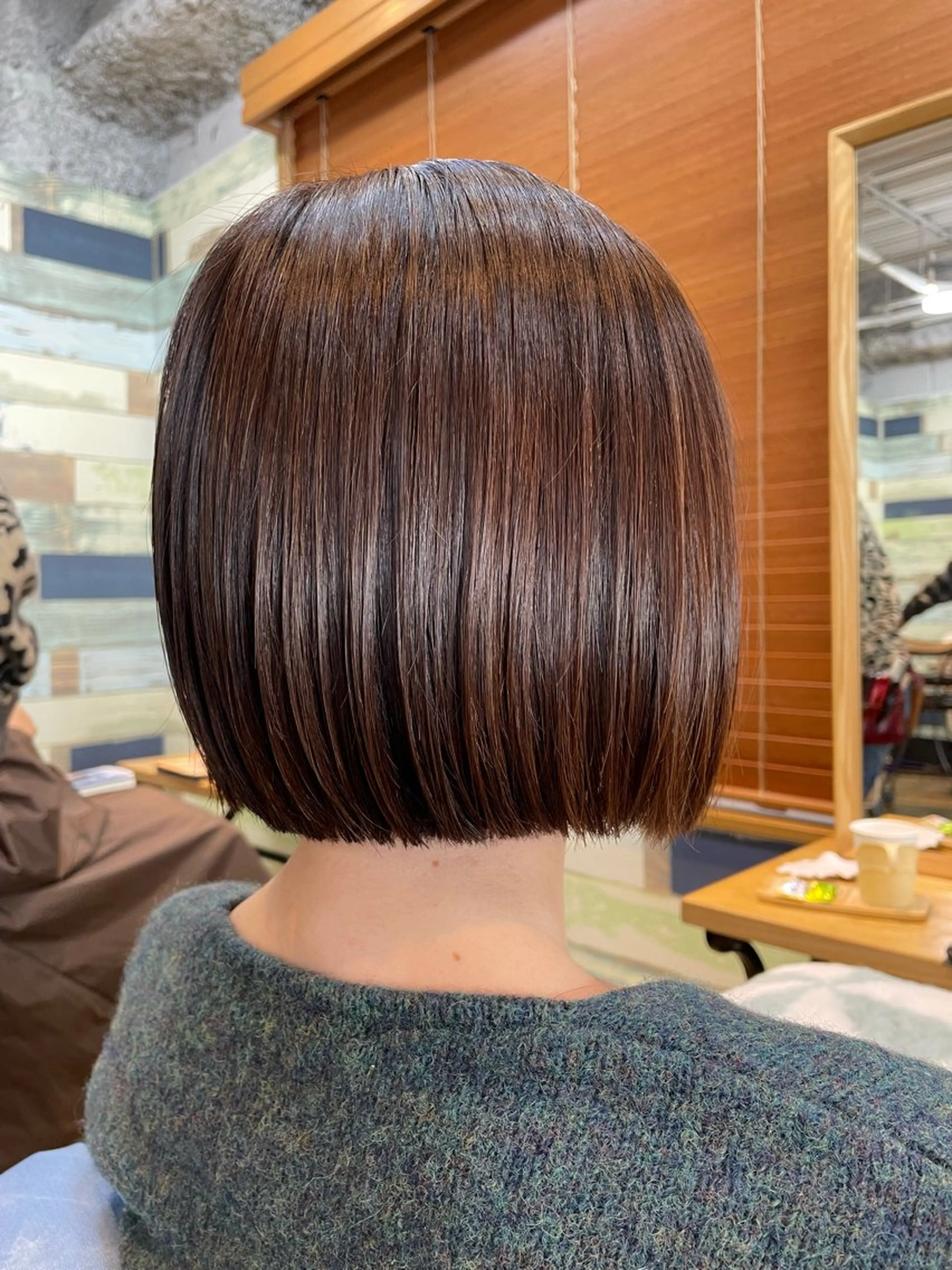 カラー ショート🫧🩵 林　菜々美のヘアスタイル