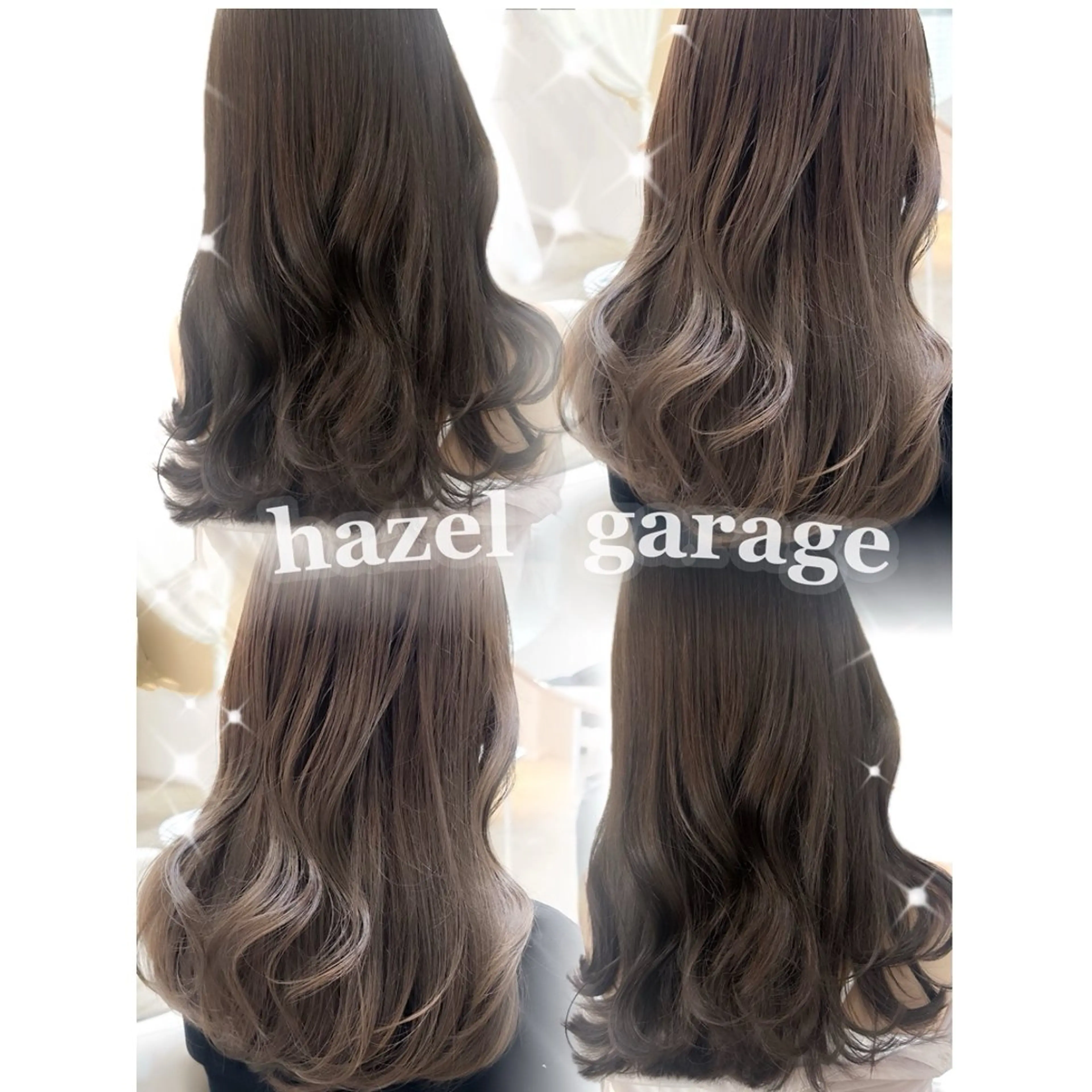 セミロング カラー 🎀Reina🎀 ベージュカラー🤍のヘアスタイル