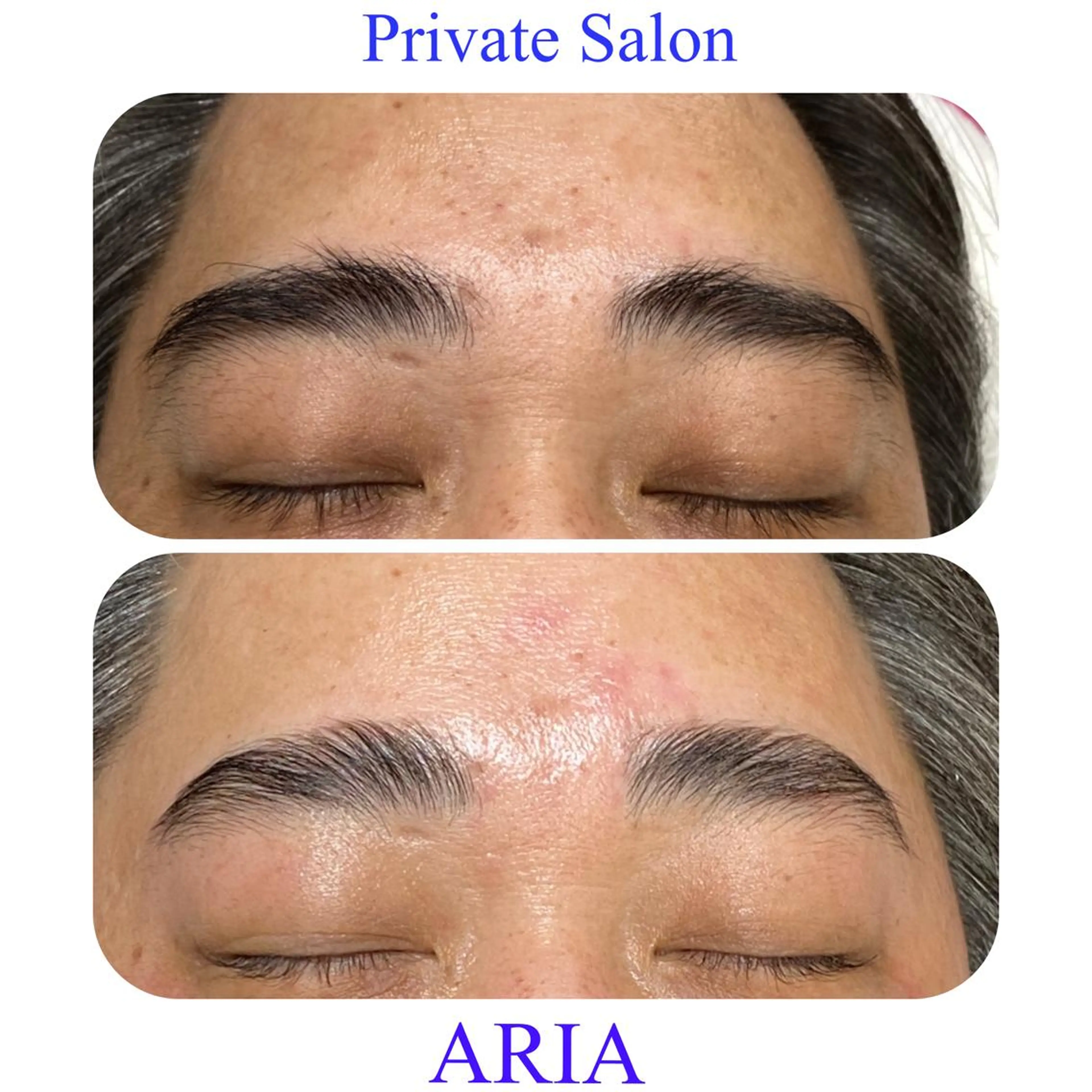 メンズブロウラミネーション✨お1人お1人に合わせた施術をいたします眉毛の毛流れを整えると印象は変わりますよの写真