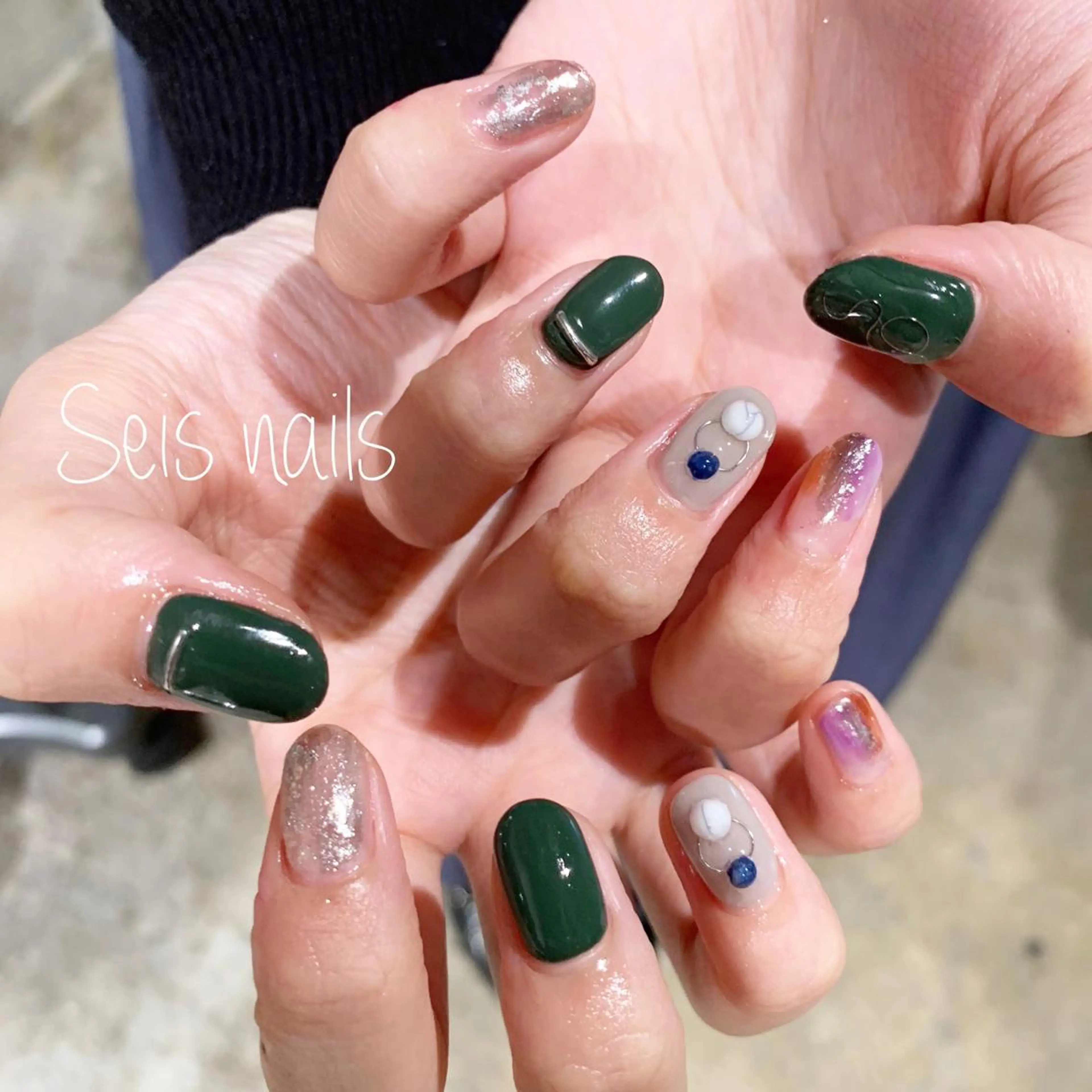 ネイル Seis Shihoのネイルデザイン