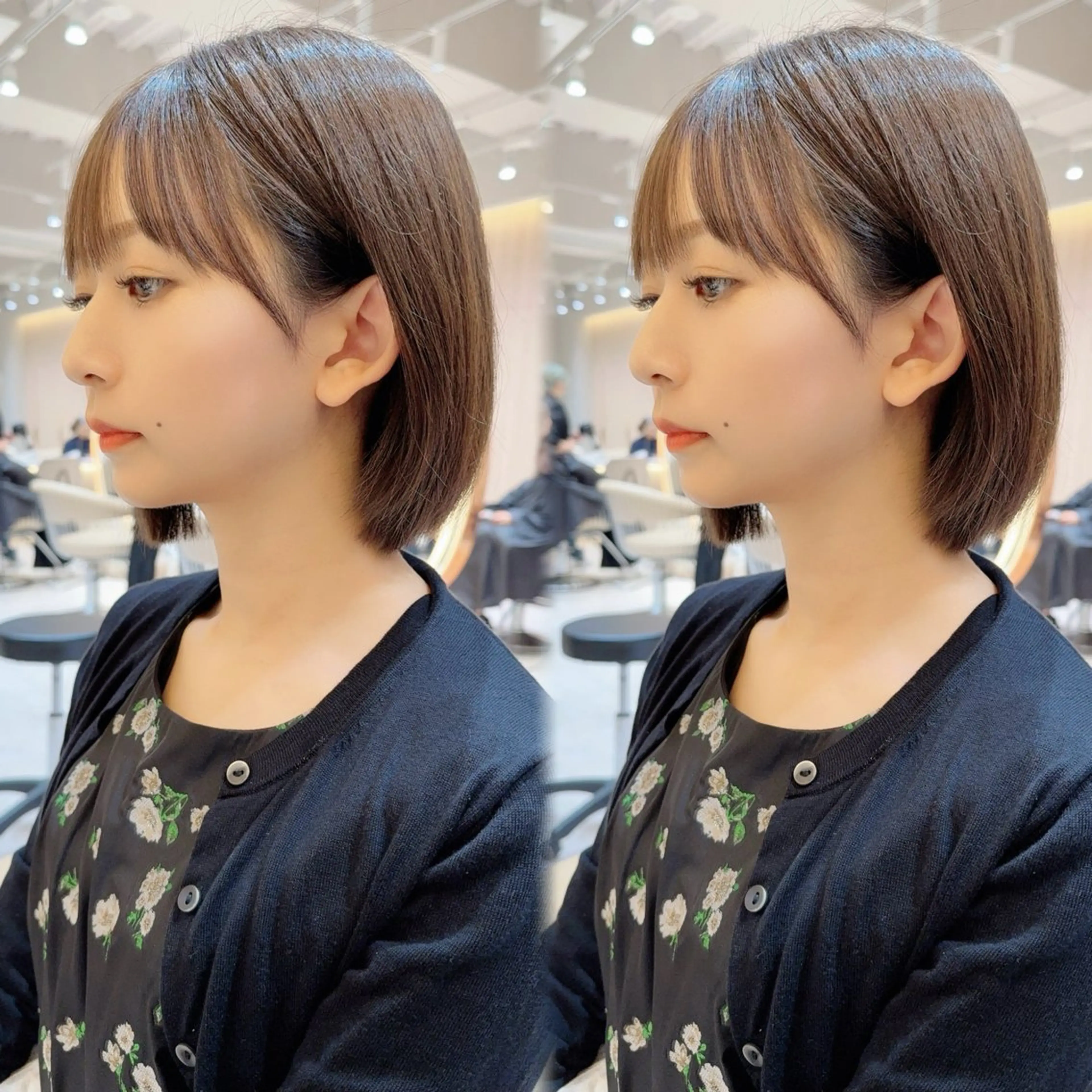 ショート カット ヘアカラー トリートメント レイヤー❣️縮毛矯正 川村利幸のヘアスタイル