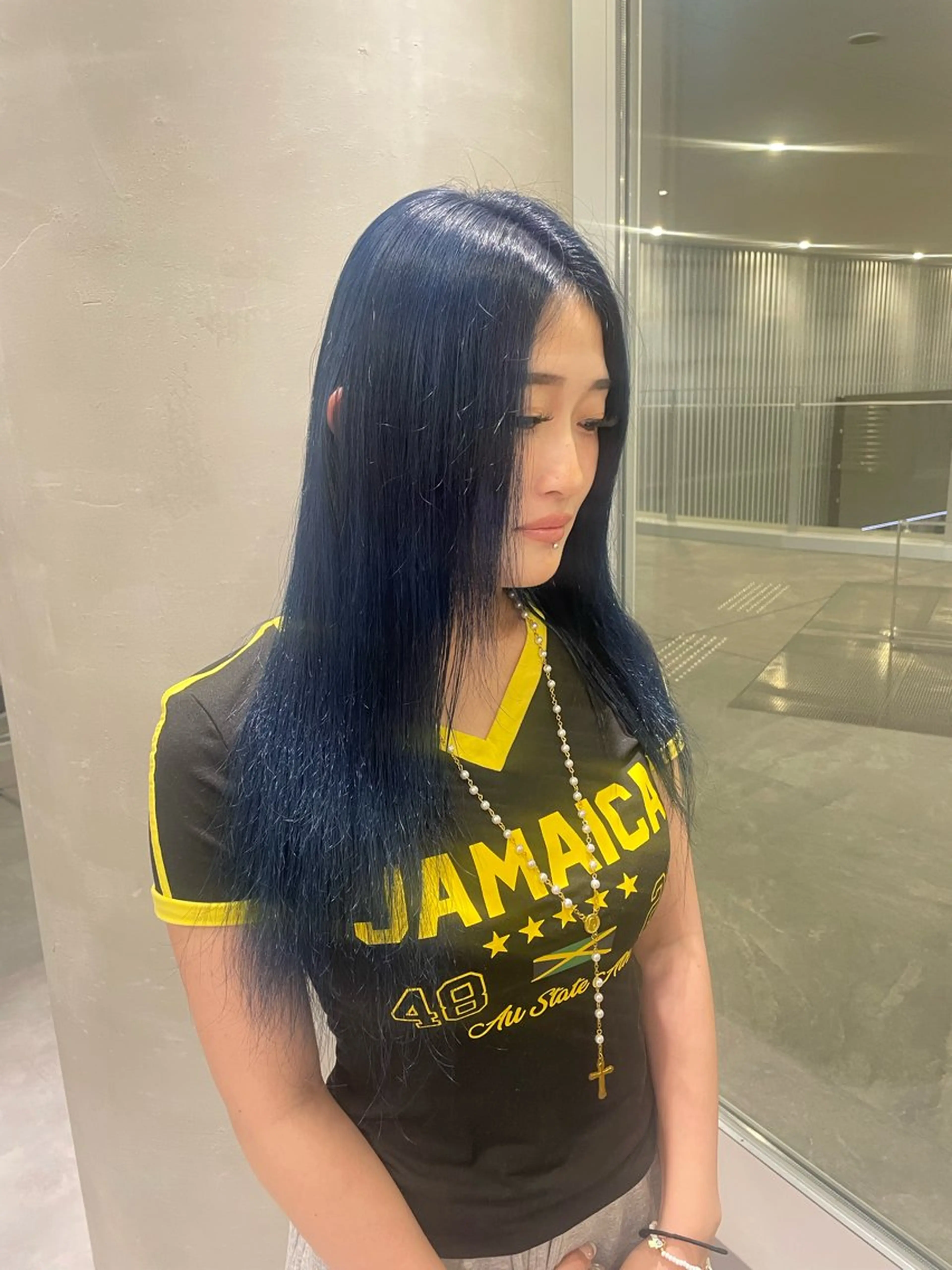 ロング ヘアカラー パーマ／ブリーチ🐏 モデル募集中 ナナホのヘアスタイル