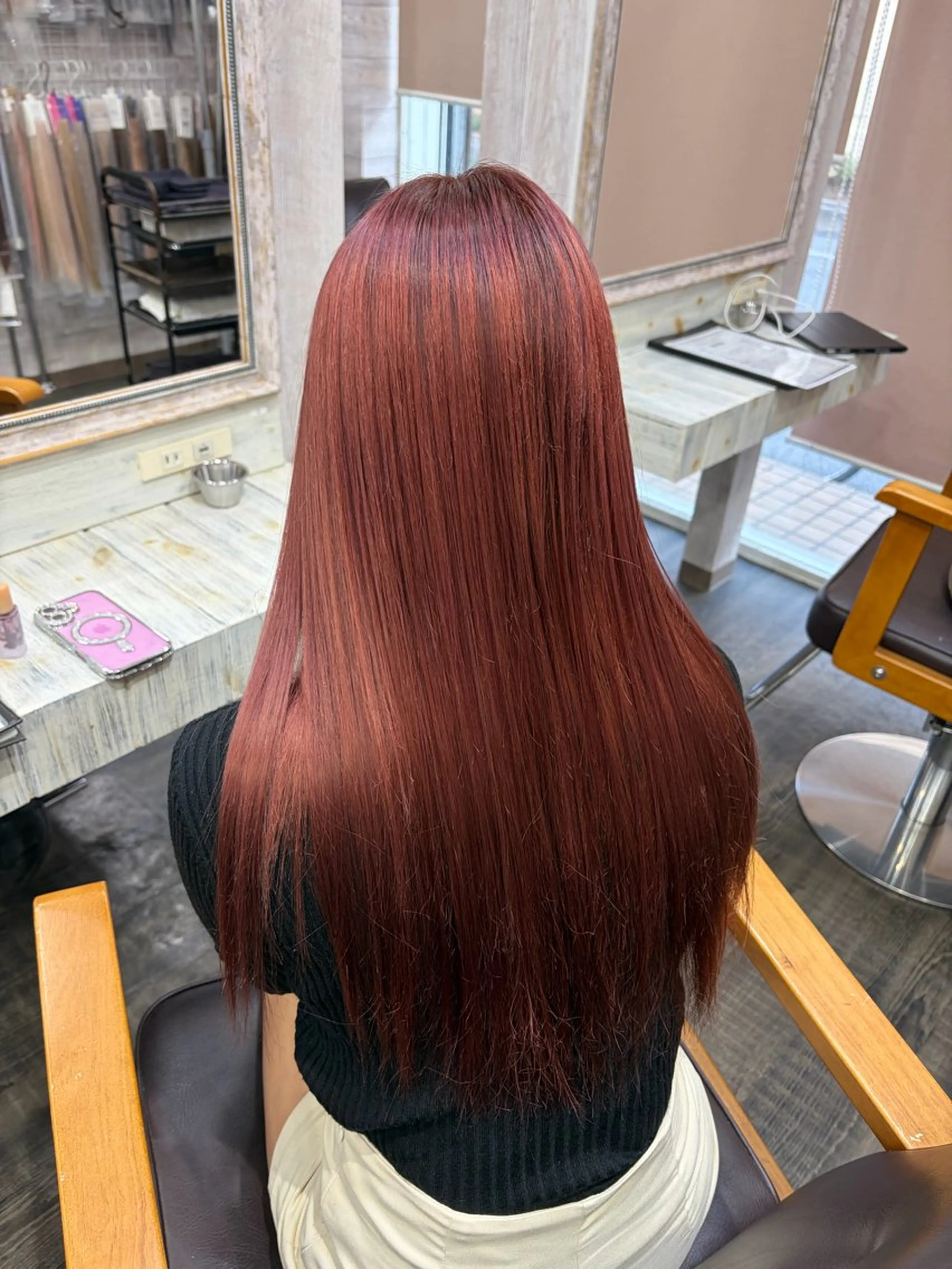 ロング カラー . misakiのヘアスタイル