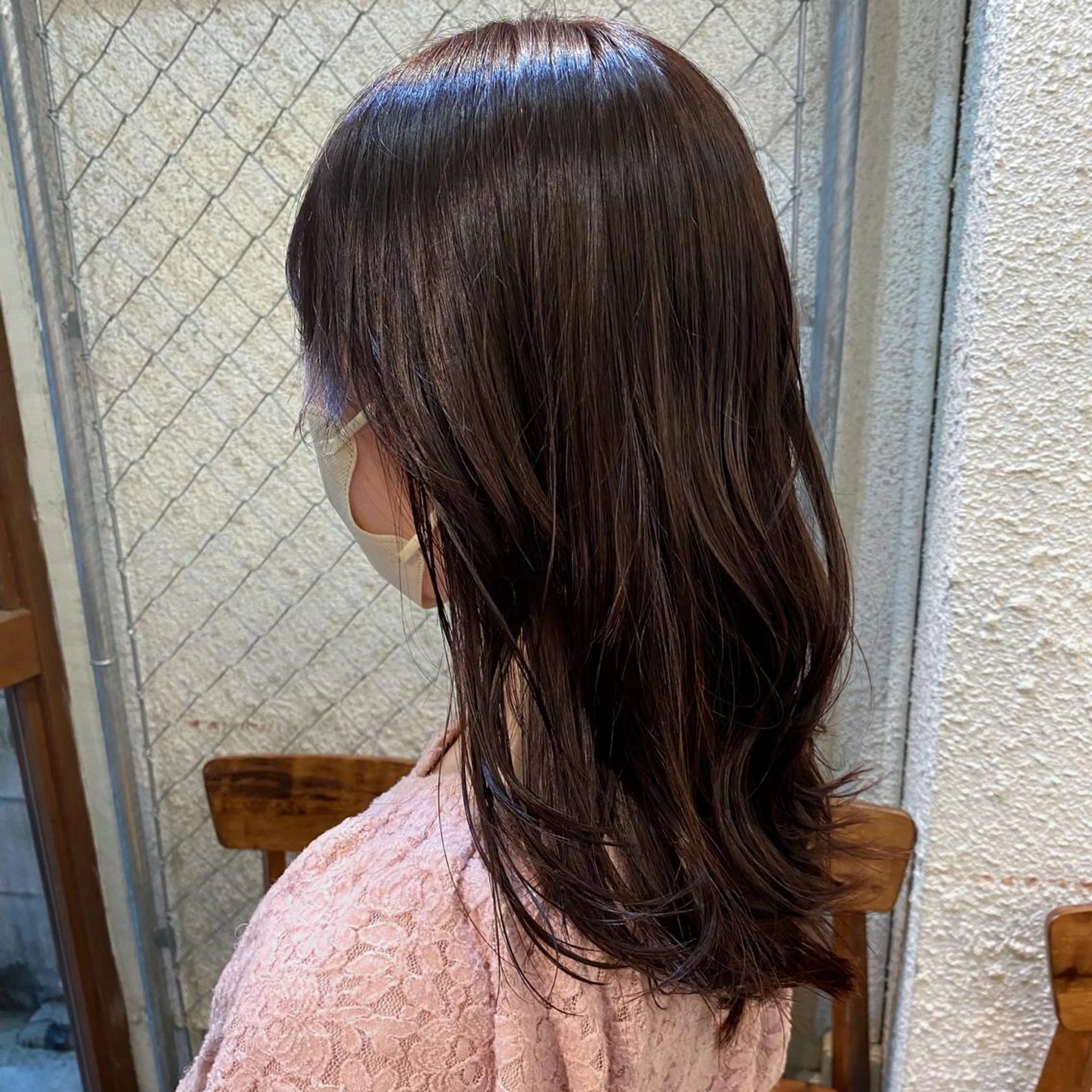 ロング カラー ブラウンカラー ピンクカラー ピンクブラウン 暖色艶color / ボブ🦩Rioのヘアスタイル