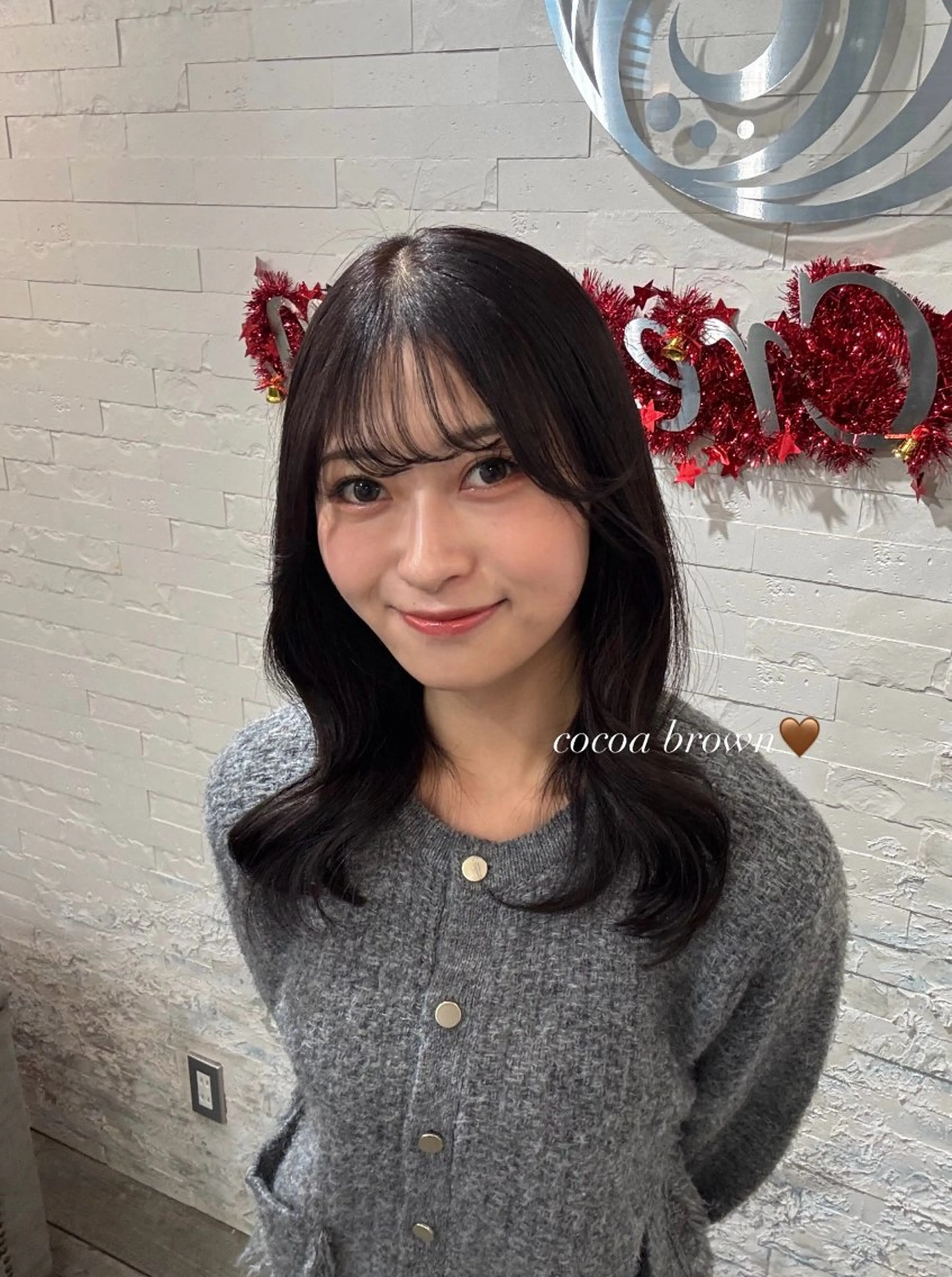 ミディアム カット ヘアカラー 💜透明感カラー💜 cocoro🎶のヘアスタイル