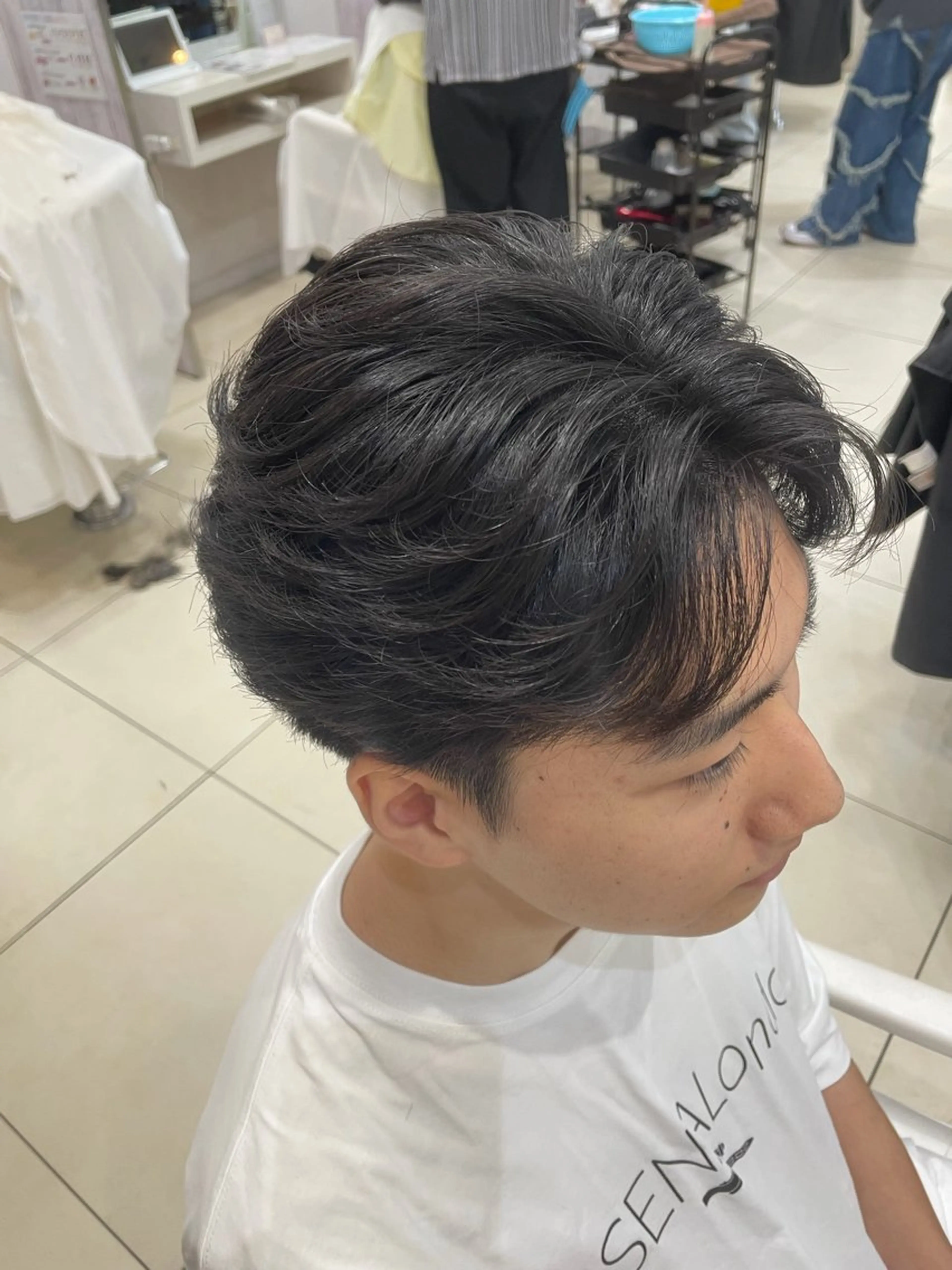 パーマ メンズ カット パーマ メンズニュアンス パーマ特化akaneのヘアスタイル