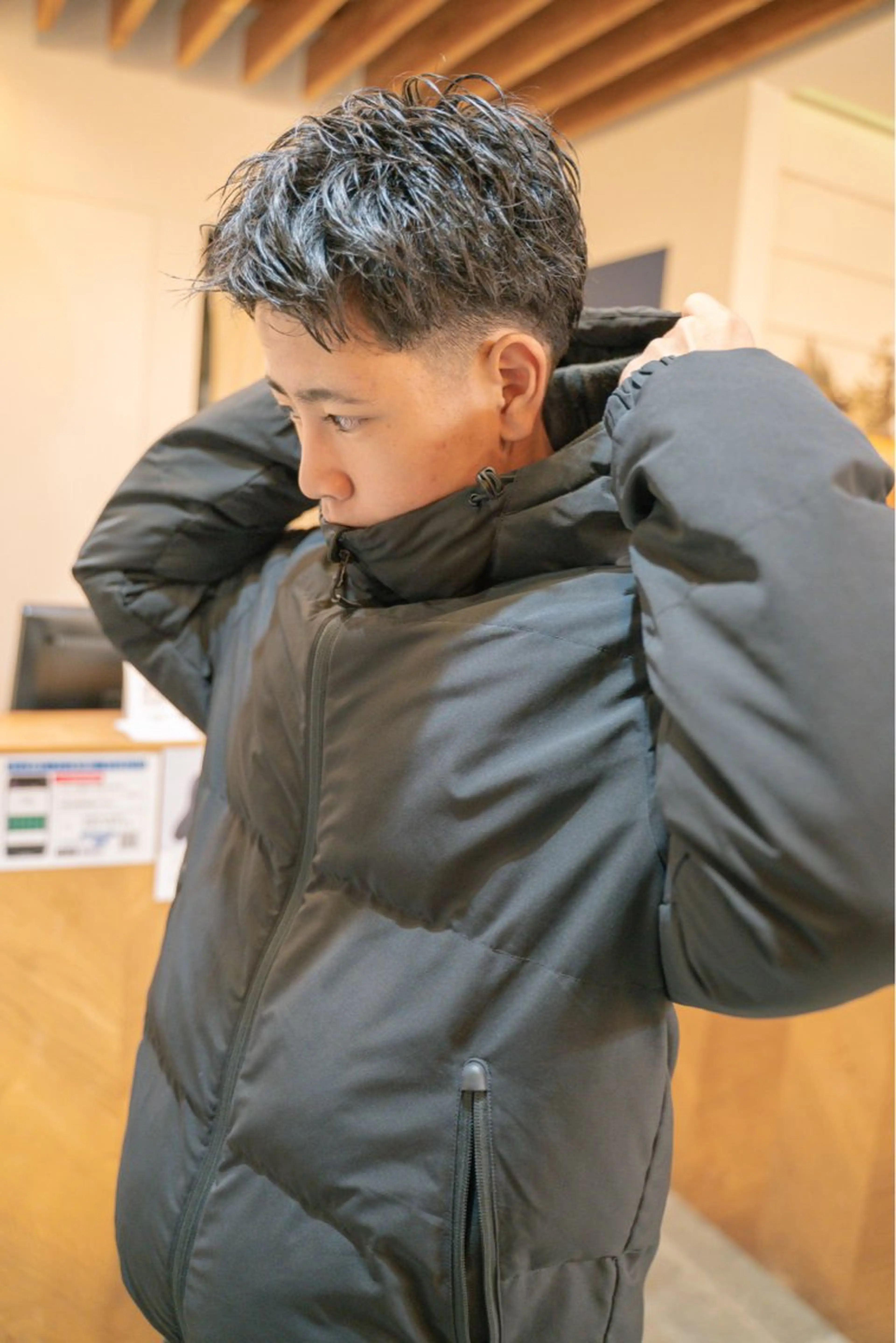 メンズ カット 【ボブ】縮毛矯正/ 船橋駅5分/鈴木杏美のヘアスタイル