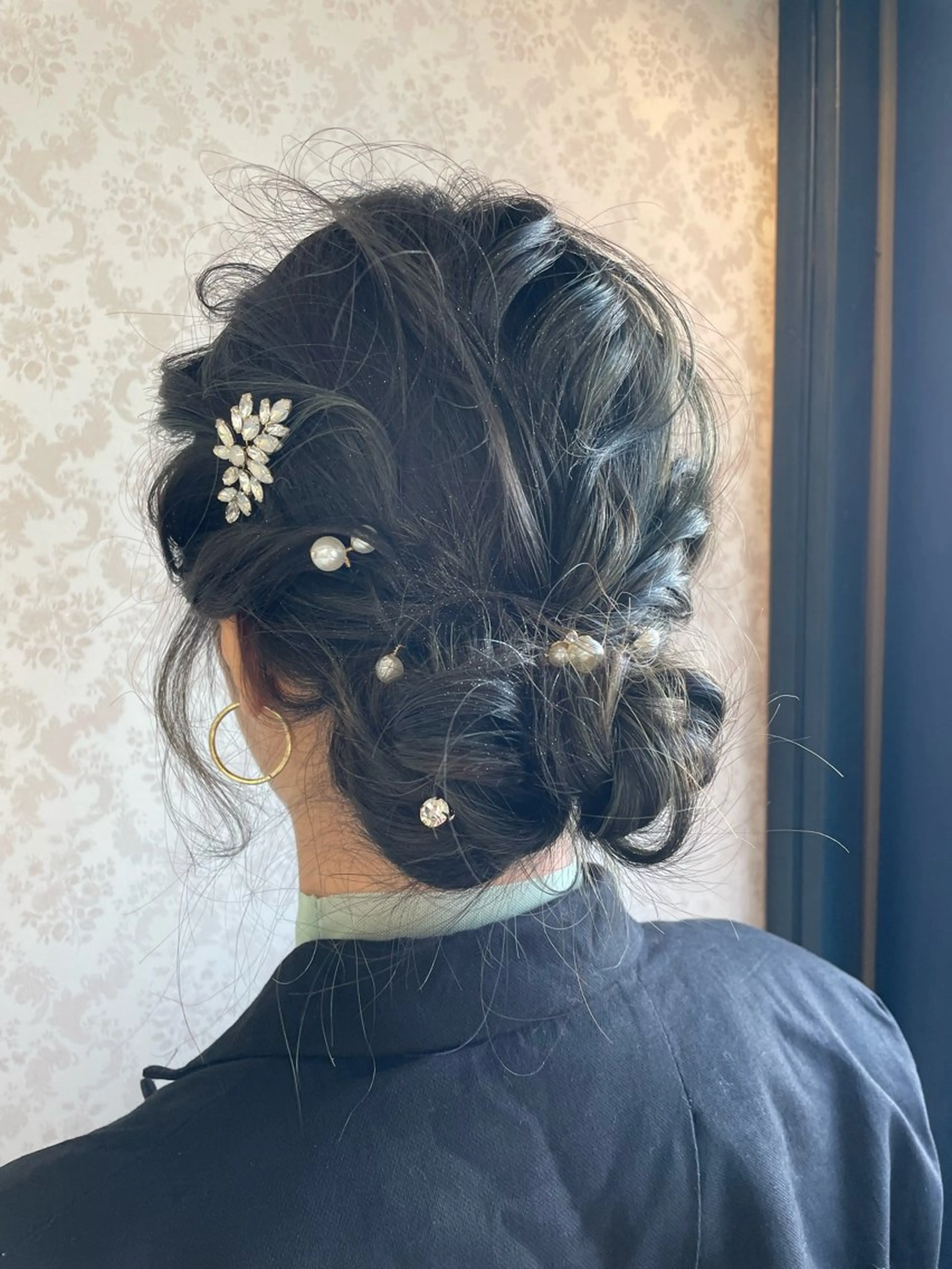 ヘアアレンジ ヒヨシ ルナのヘアスタイル