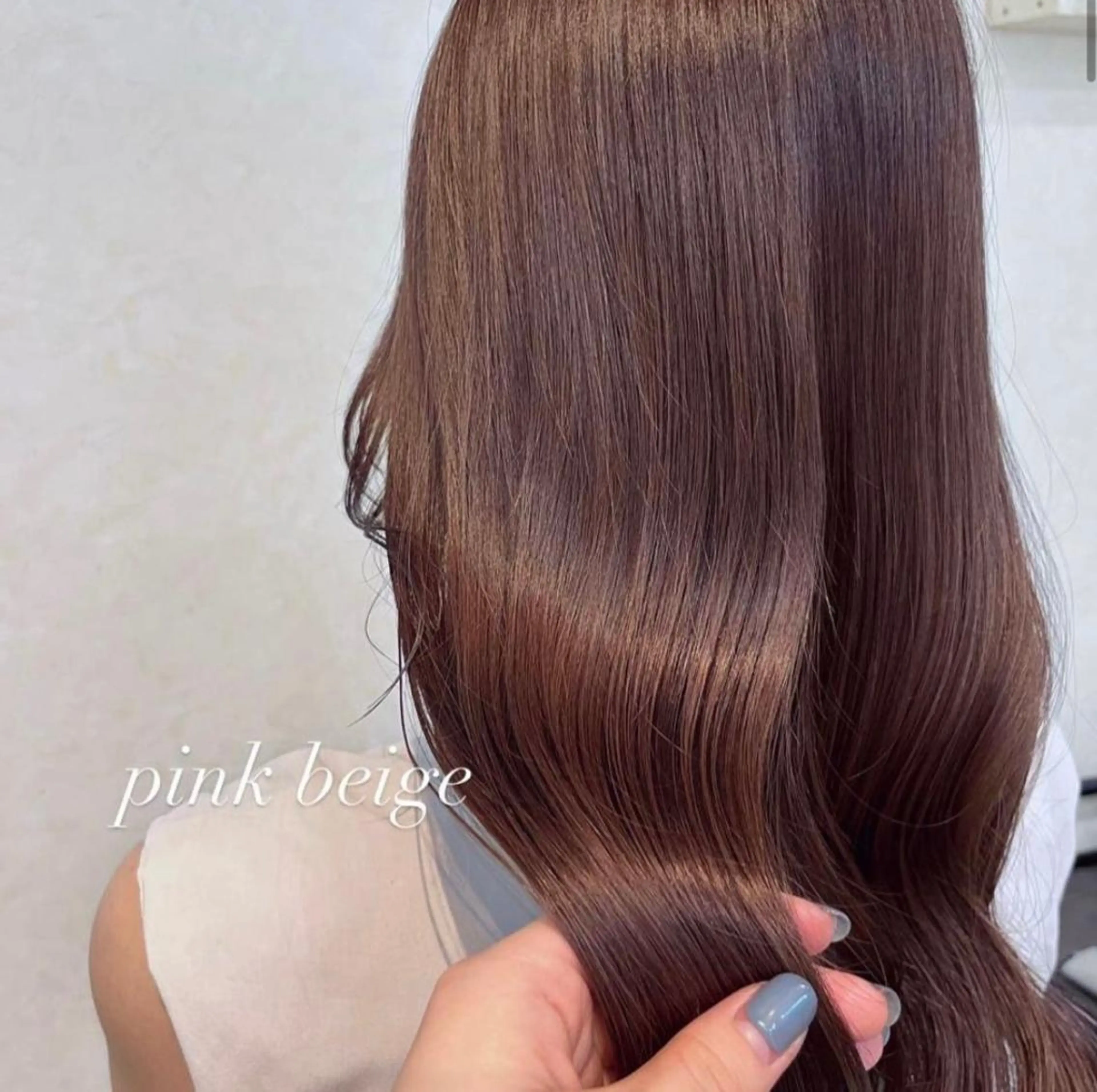 セミロング セミロングパーマ 縮毛矯正 N°+aero 🤍ユメのヘアスタイル