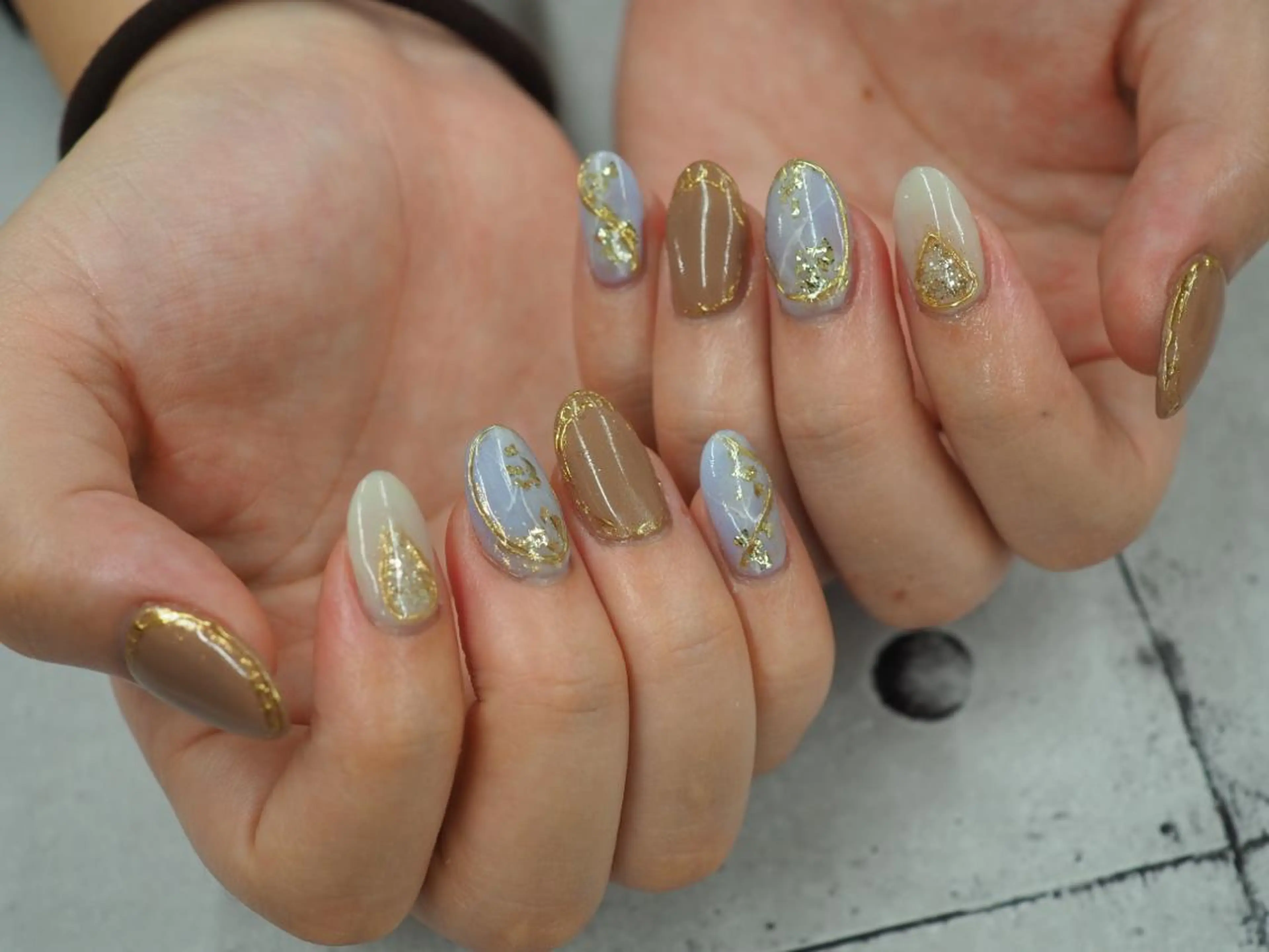 ネイル ニュアンスネイル Glück ...所属・Glück... chikakoのネイルデザイン