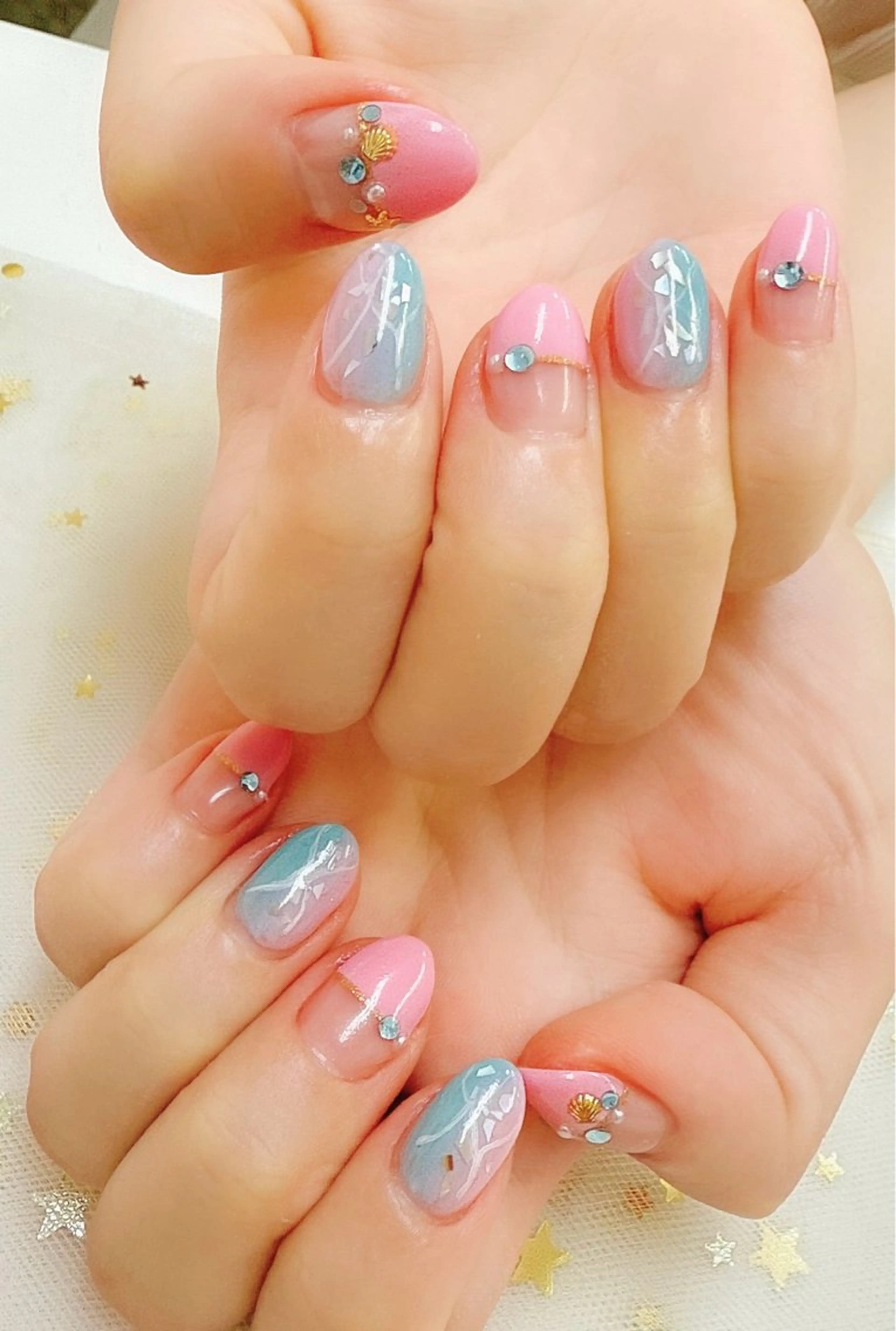 ネイル ハンドネイル 上福岡 らんらんのネイルデザイン