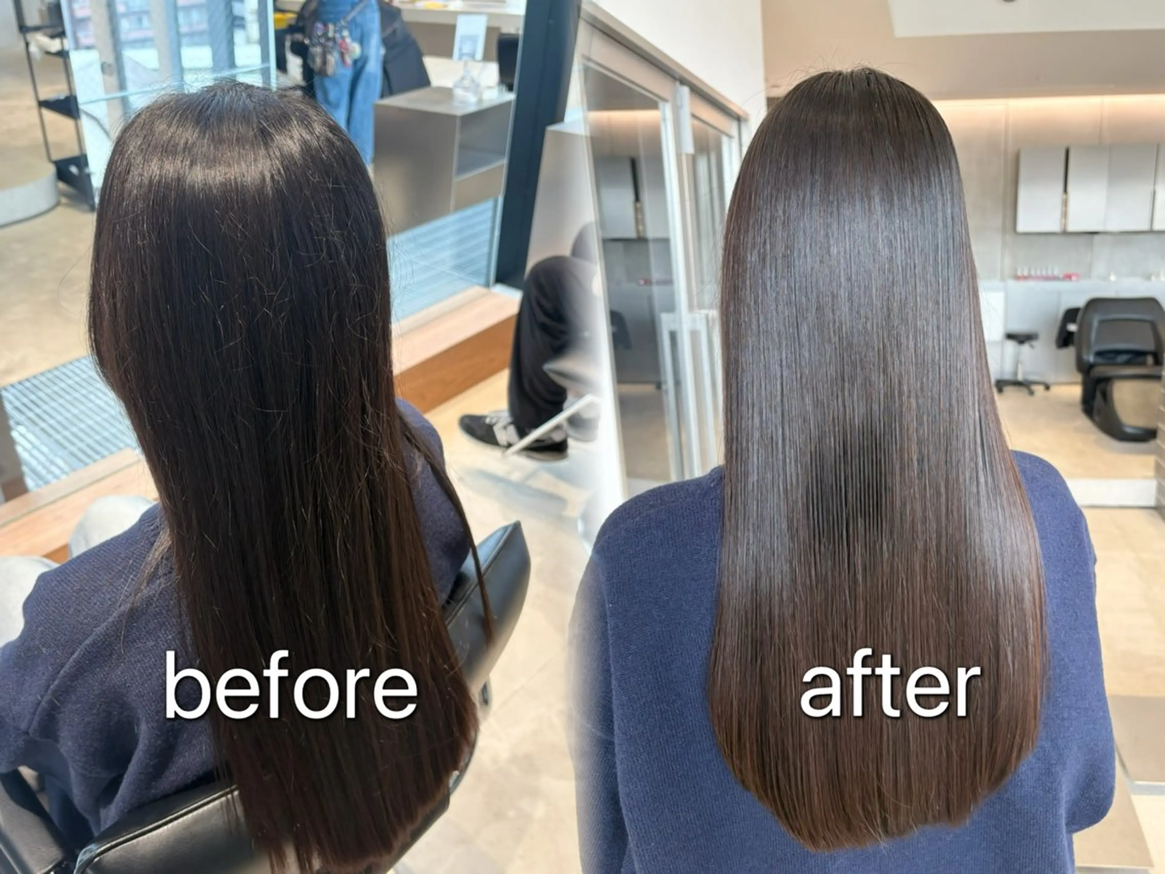 ロング 縮毛矯正 トリートメント 縮毛矯正/髪質改善/ HARUのヘアスタイル