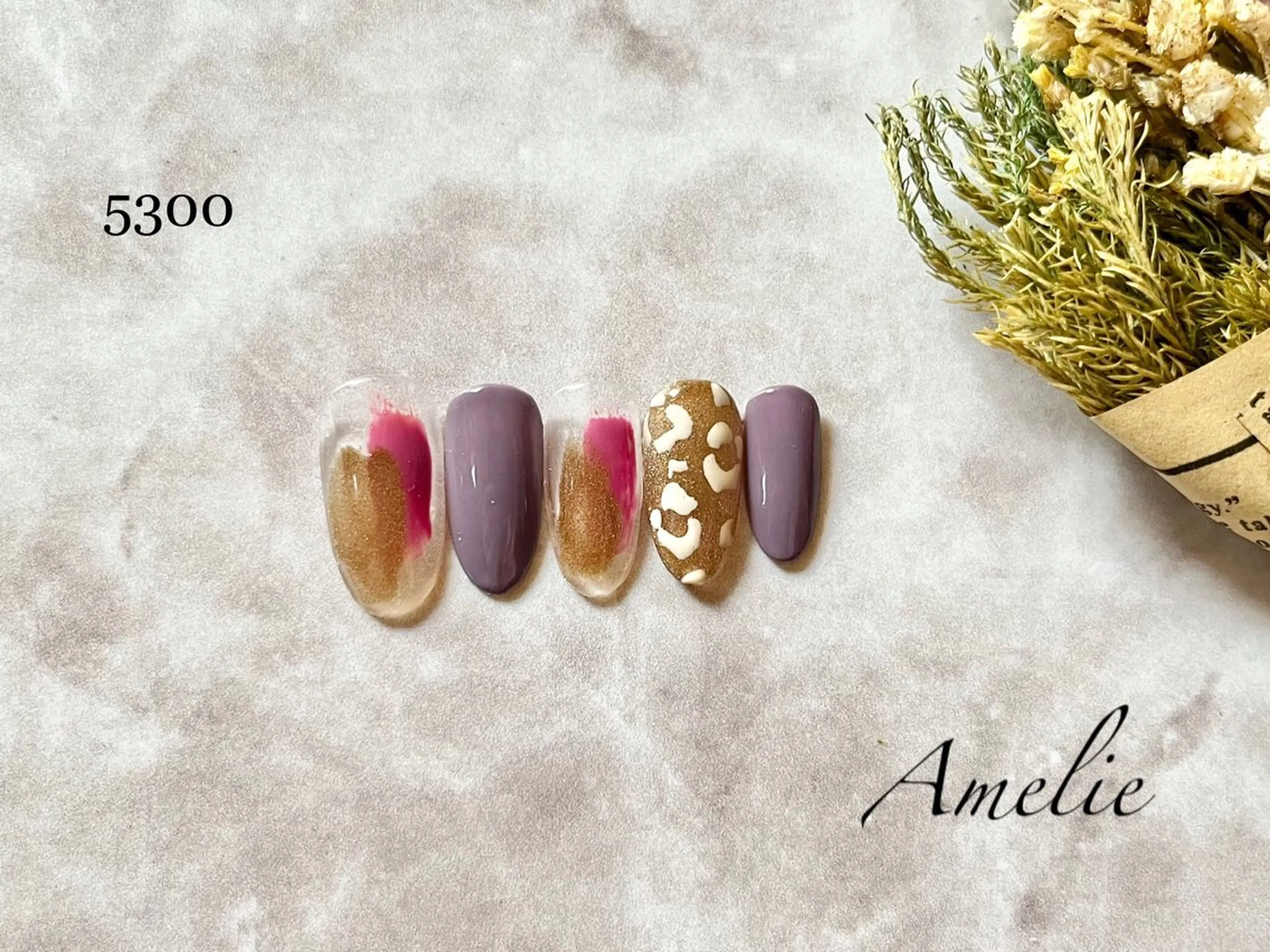 ネイル いちじゅう あおいのネイルデザイン