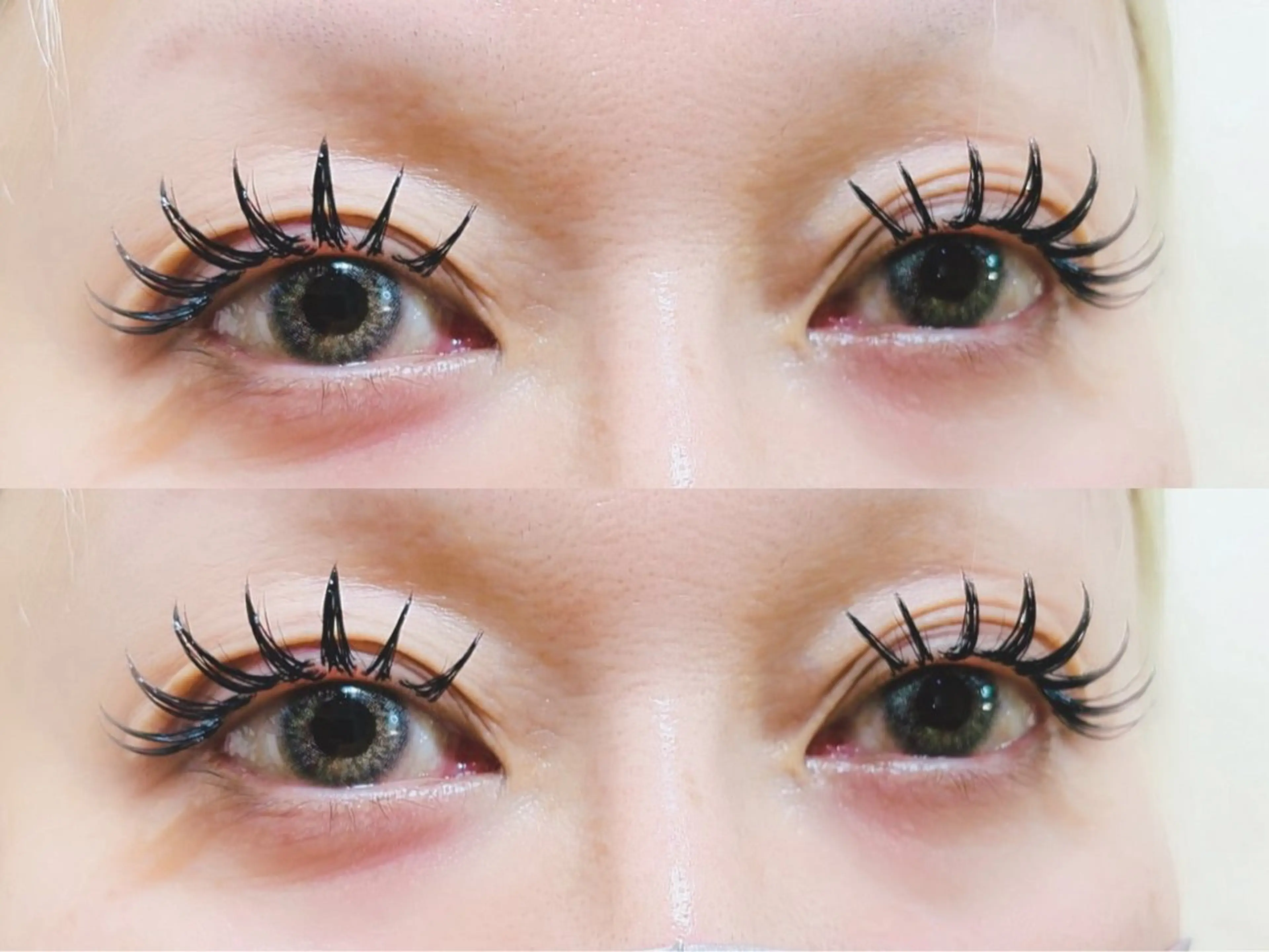 マツエク・マツパ 付け放題 バインドロック 束感まつ毛 フラットラッシュ パリジェンヌラッシュリフト マツエク リナ アメ村のマツエク・マツパデザイン