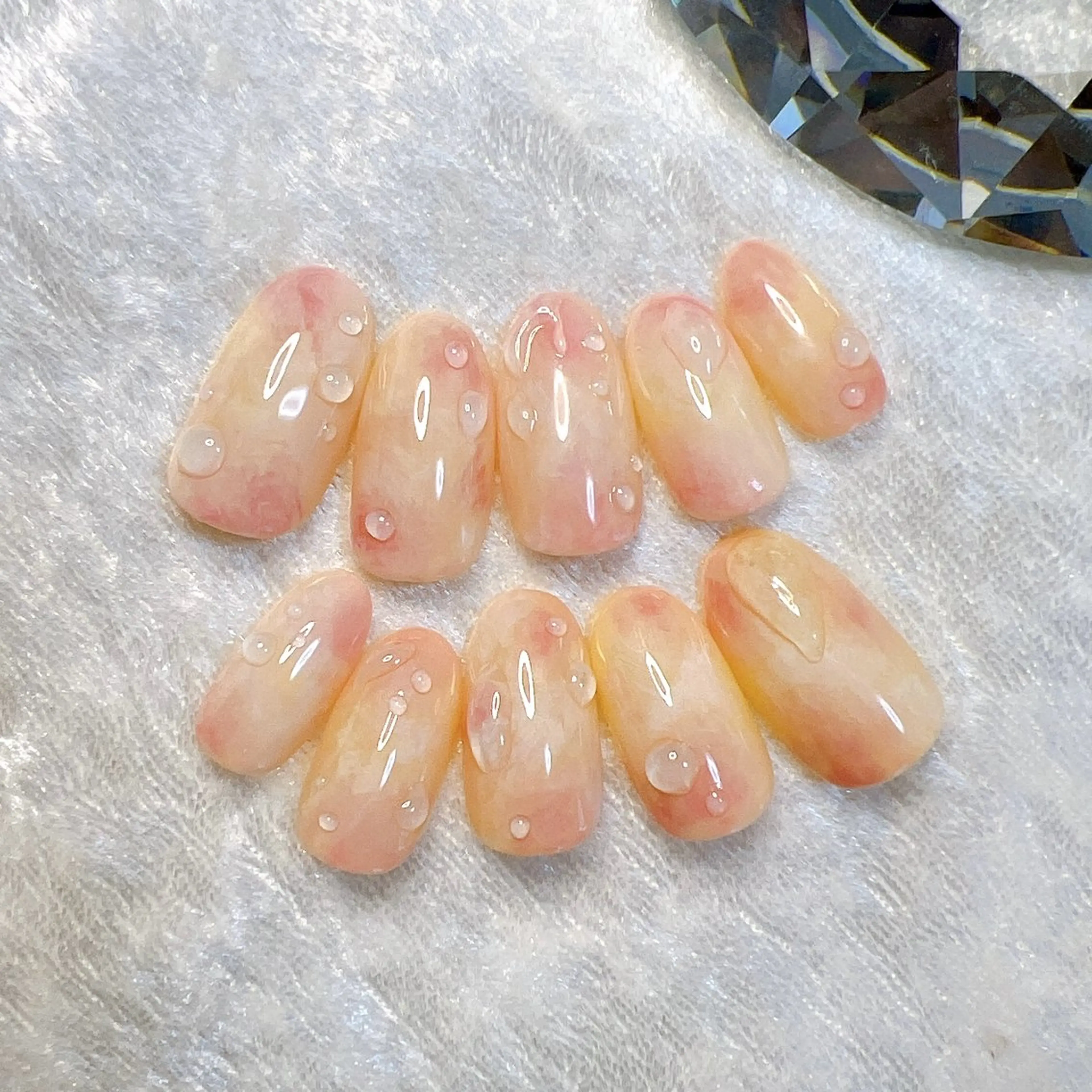 ハンドネイル💅パーツのせ、アートやり放題(120分)オフなしの写真