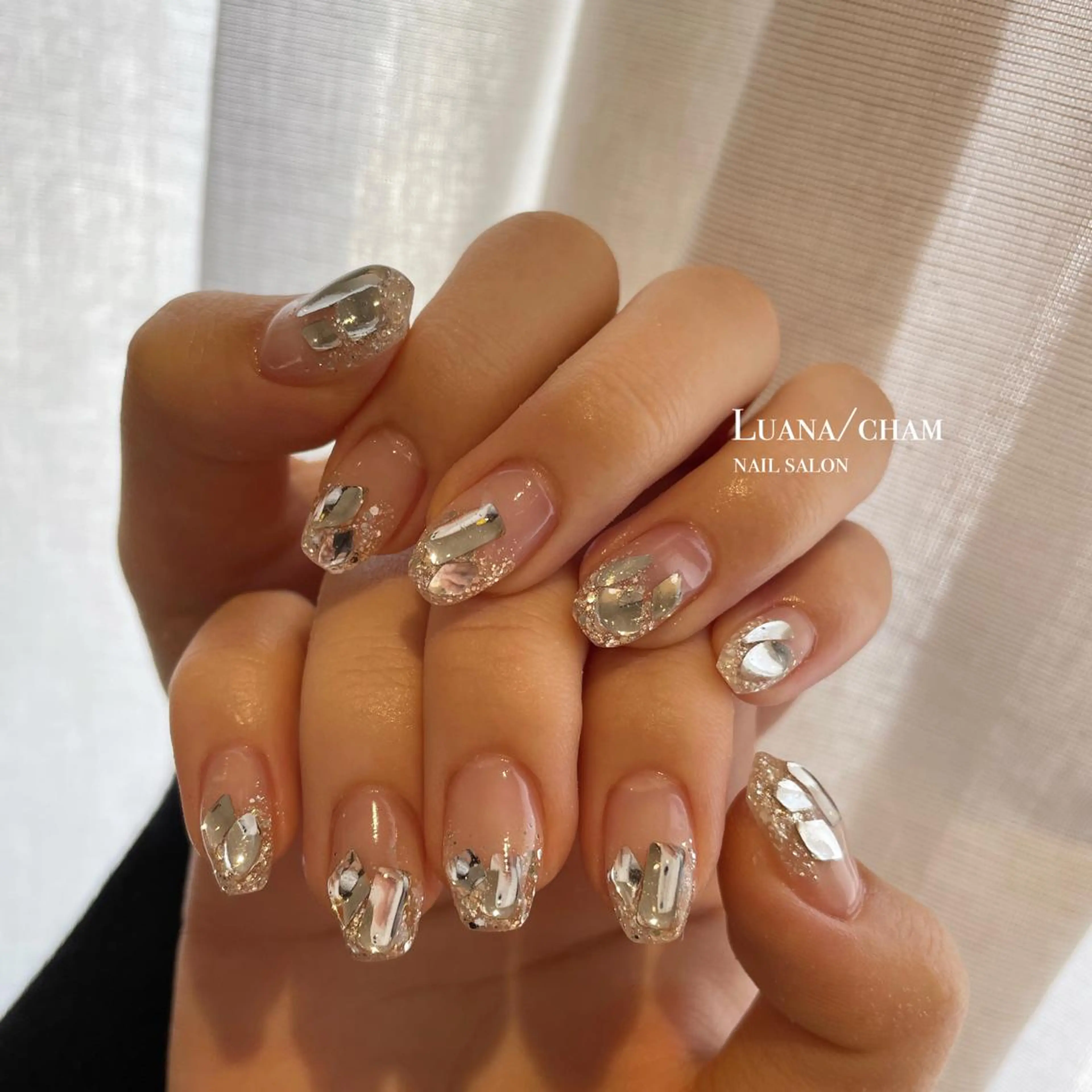 ショート ネイル nail salon neigeのネイルデザイン