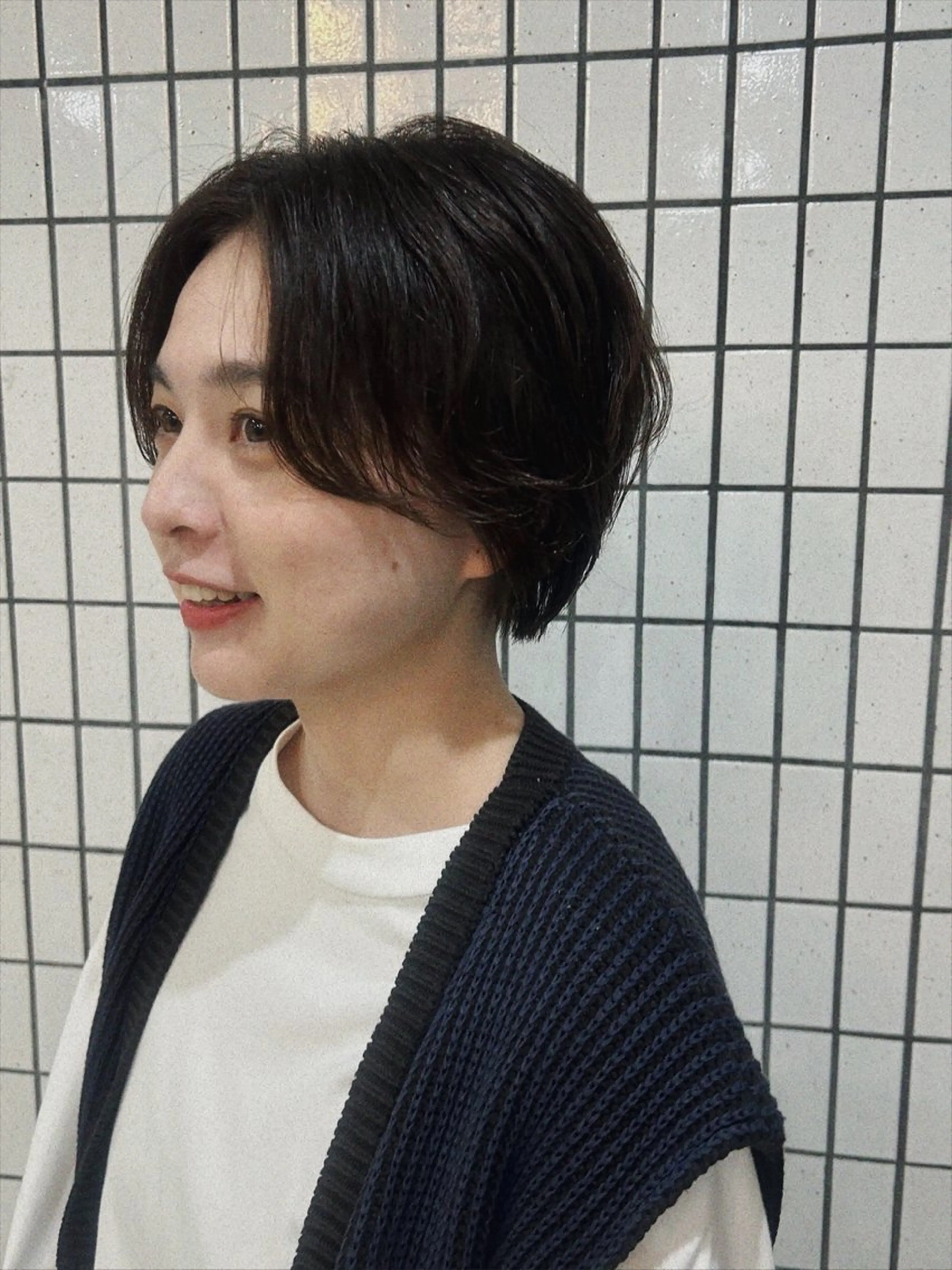 ショート パーマ 似合わせhair 〻 mikiのヘアスタイル