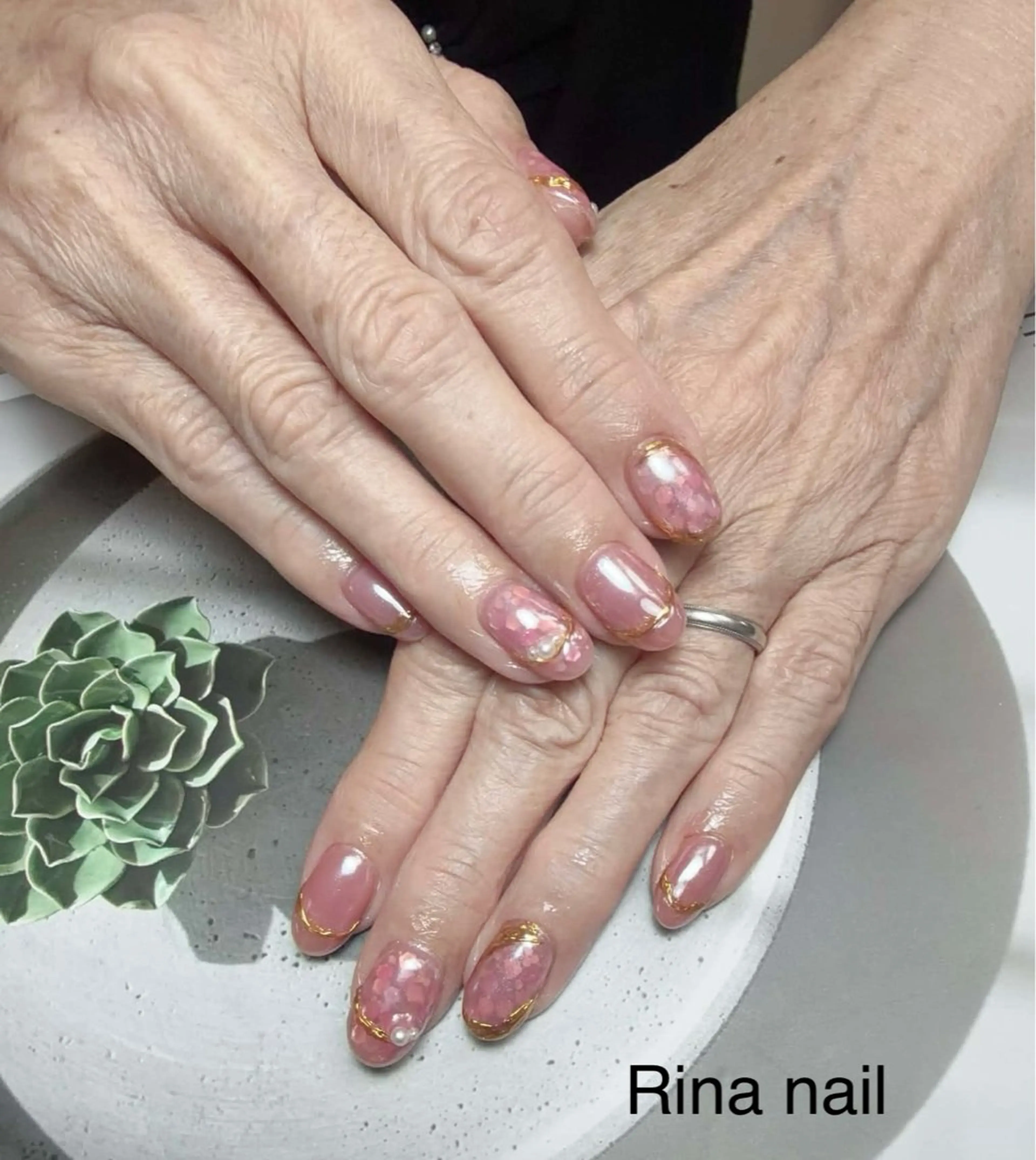 ネイル ハンドネイル リナネイルサロン 松戸八柱所属・リナ ネイルサロンのネイルデザイン