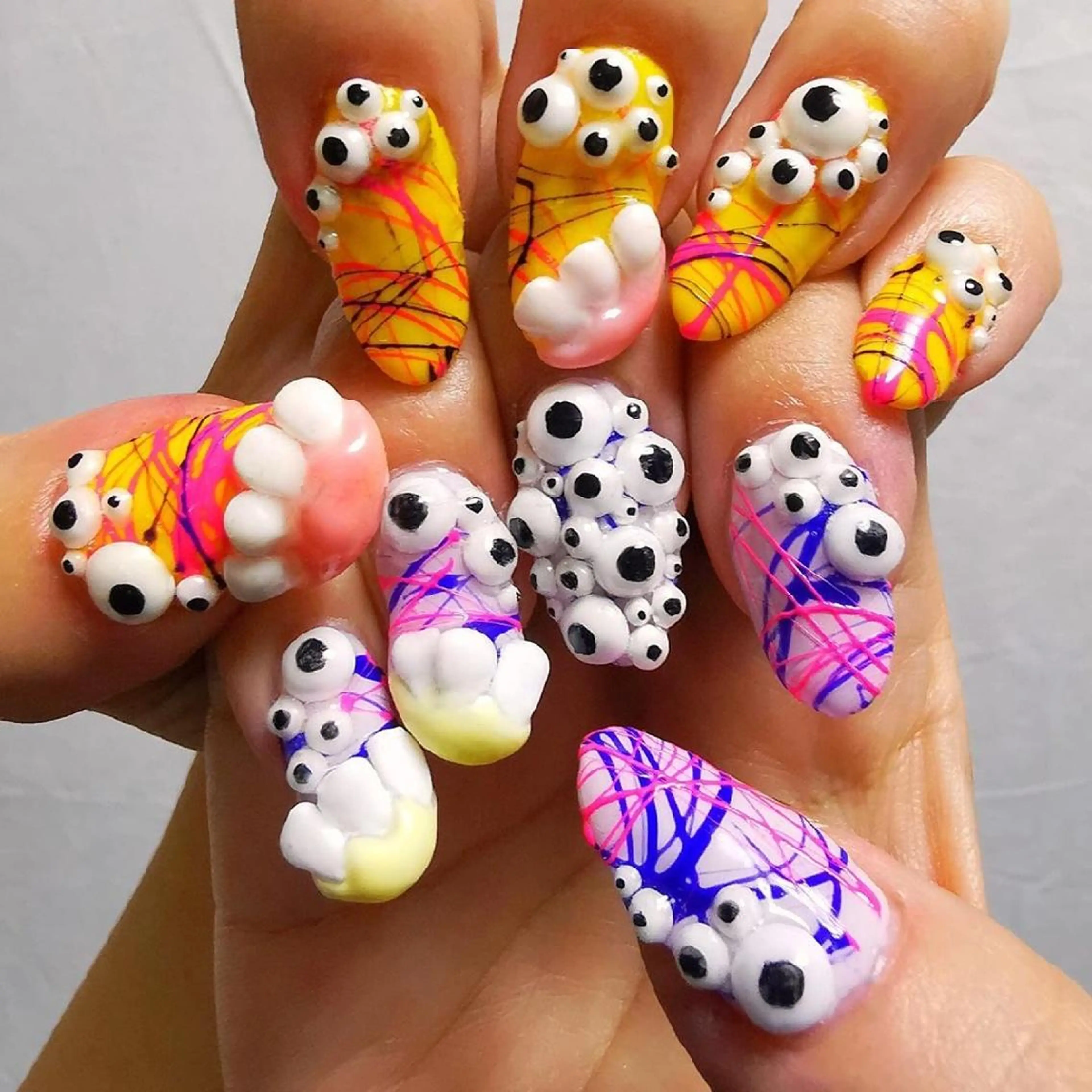 ネイル アートネイル ハロウィン ル ンのネイルデザイン