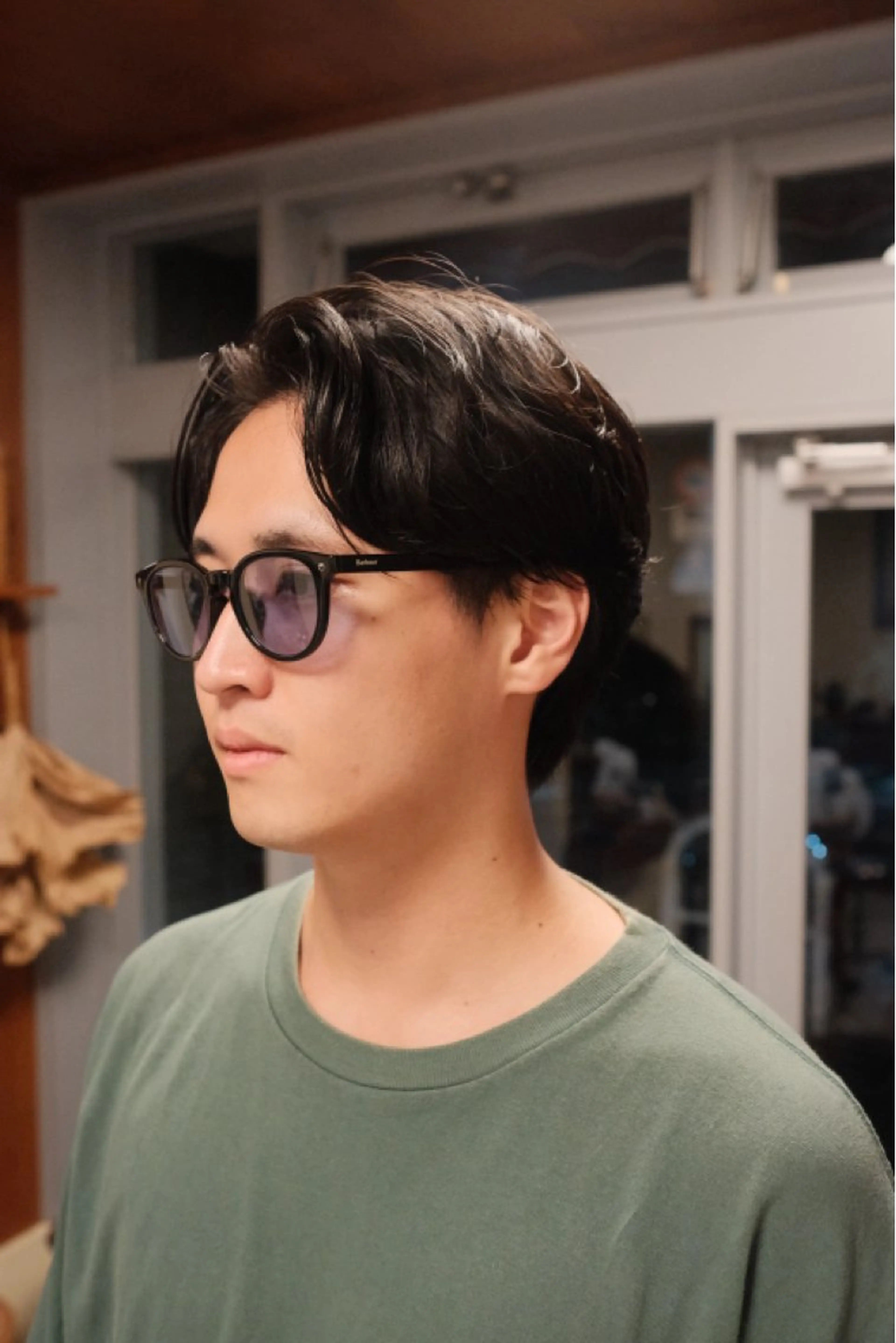 メンズ カット パーマ メンズパーマ いしだ りょうのヘアスタイル