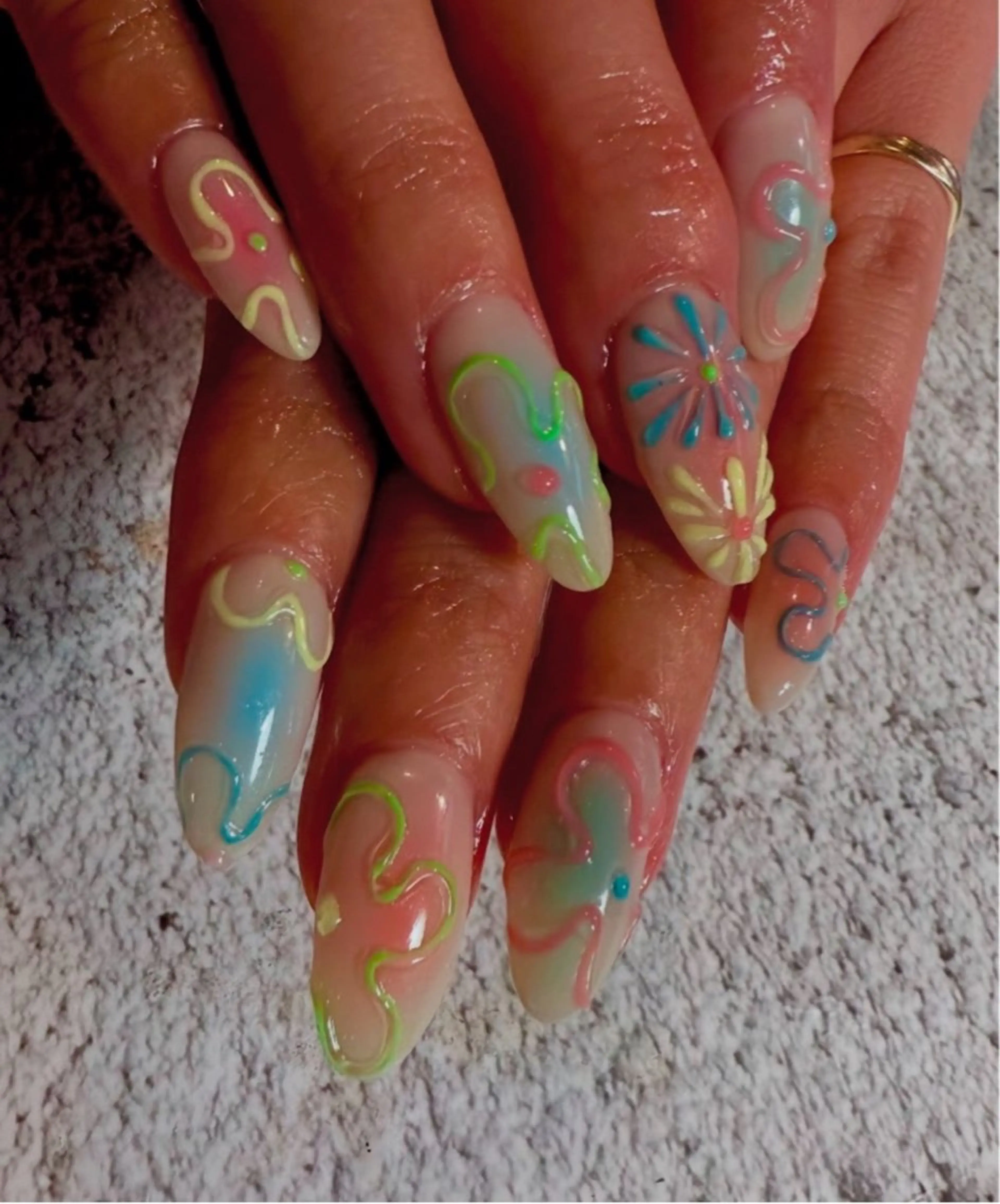 ネイル ハンドネイル Nail room U-！のネイルデザイン