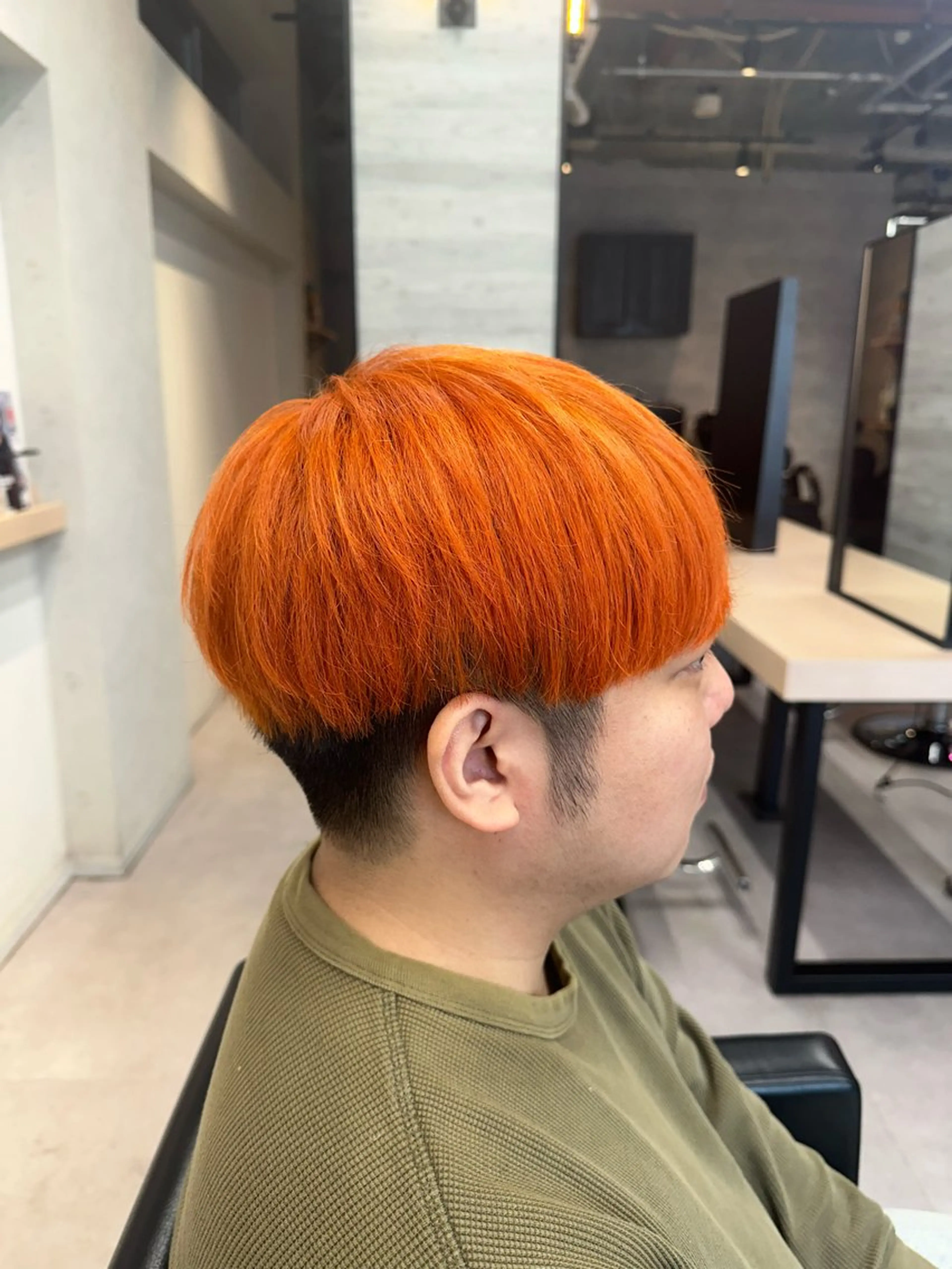 ショート カラー メンズ カット ヘアカラー トリートメント 🪞個室サロン/韓国 艶髪/keito🪞のヘアスタイル