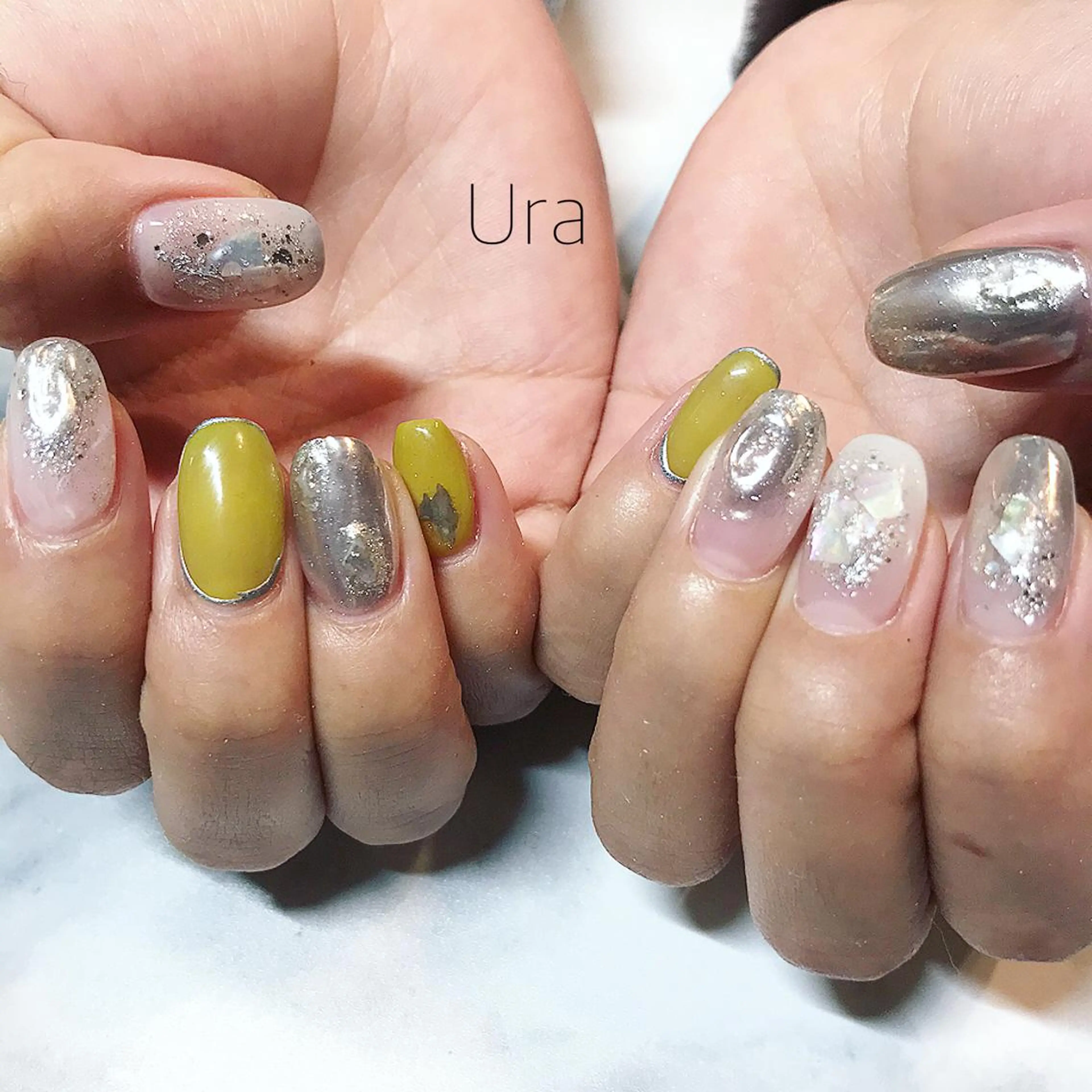 ネイル ハンドネイル UrakoNail 《nail》のネイルデザイン