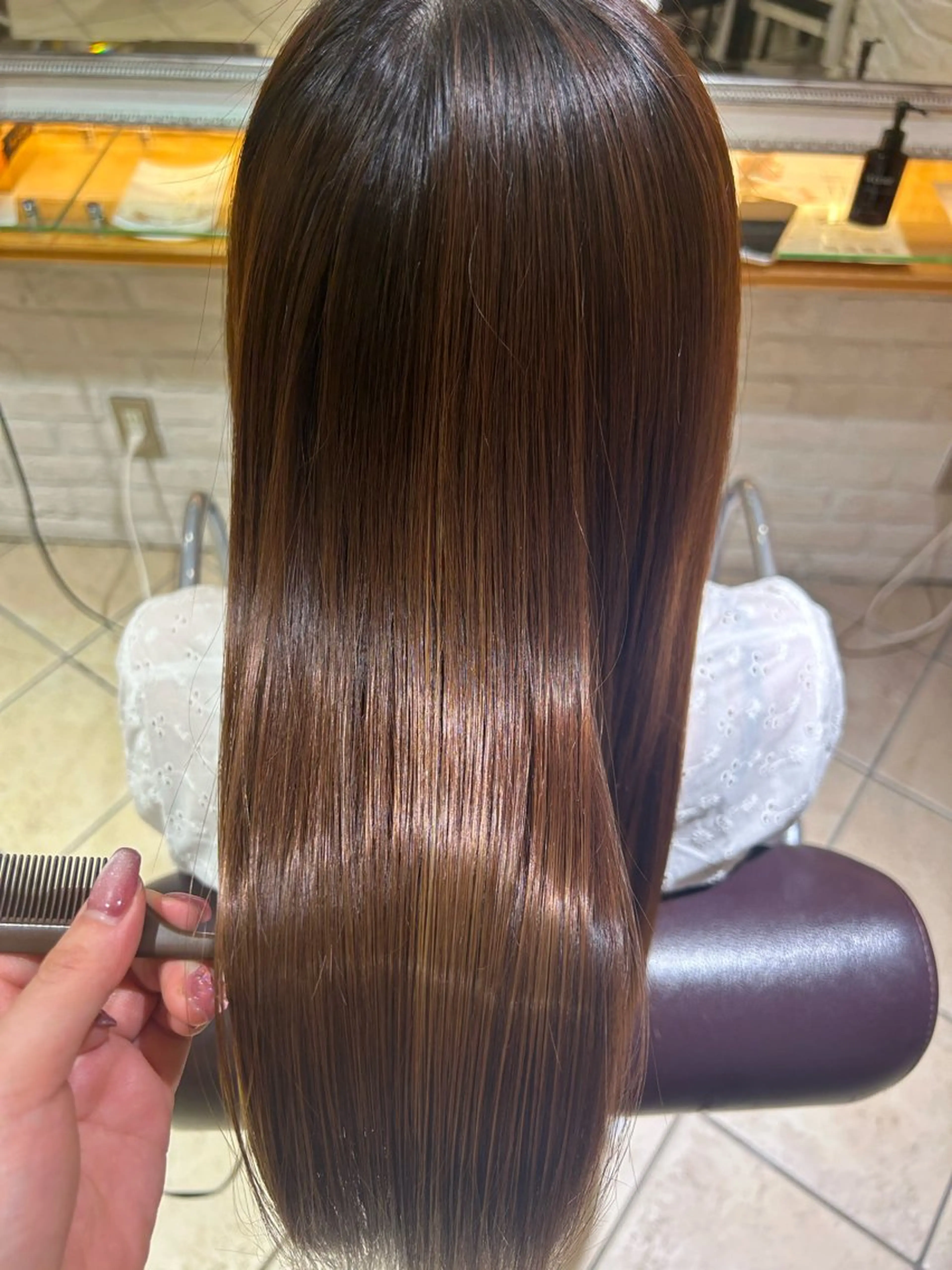 ロング 髪質改善 momoha 『モテヘア🍓』のヘアスタイル