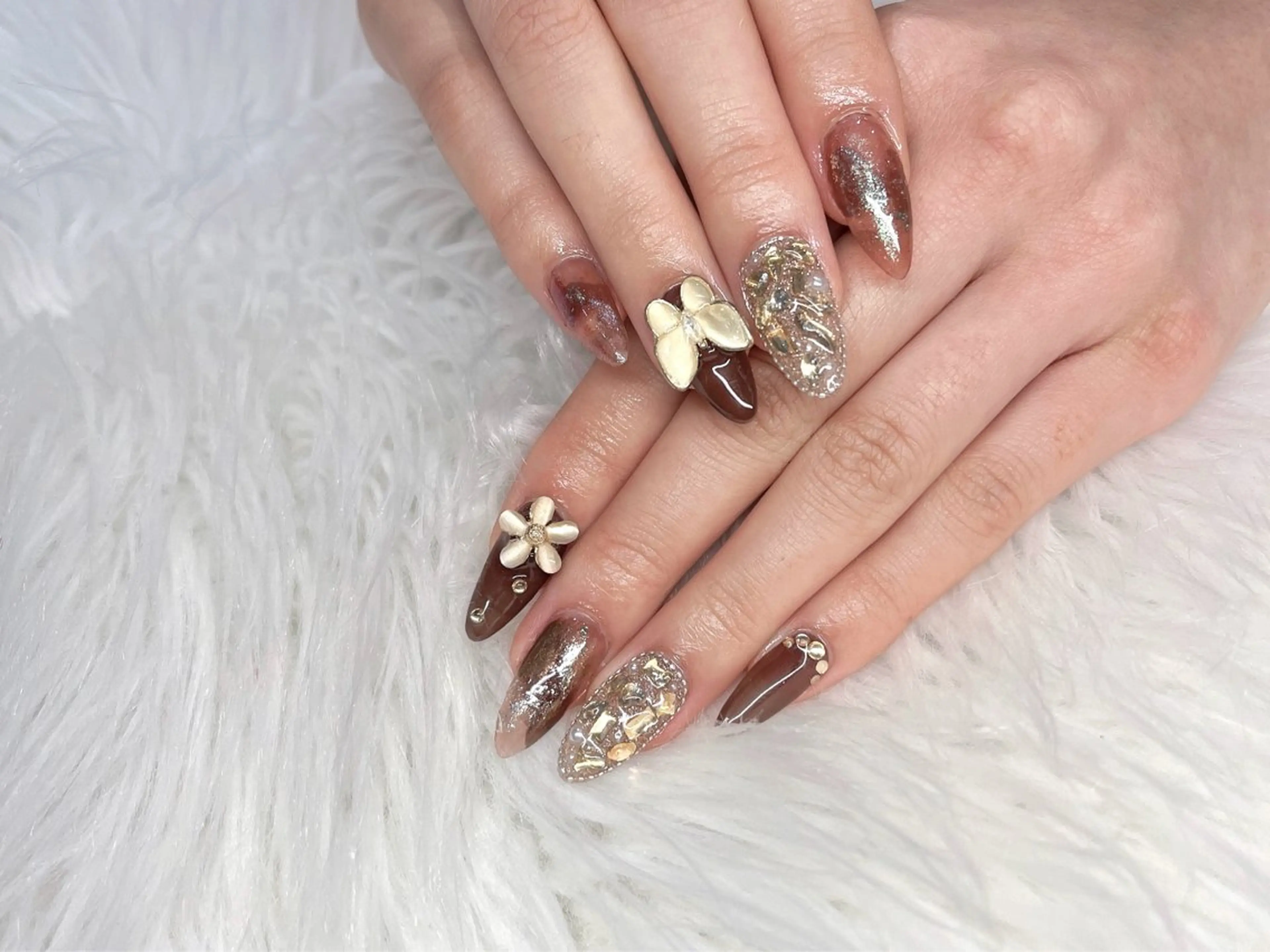 ネイル ハンドネイル ximina ネイルサロン北堀江のネイルデザイン