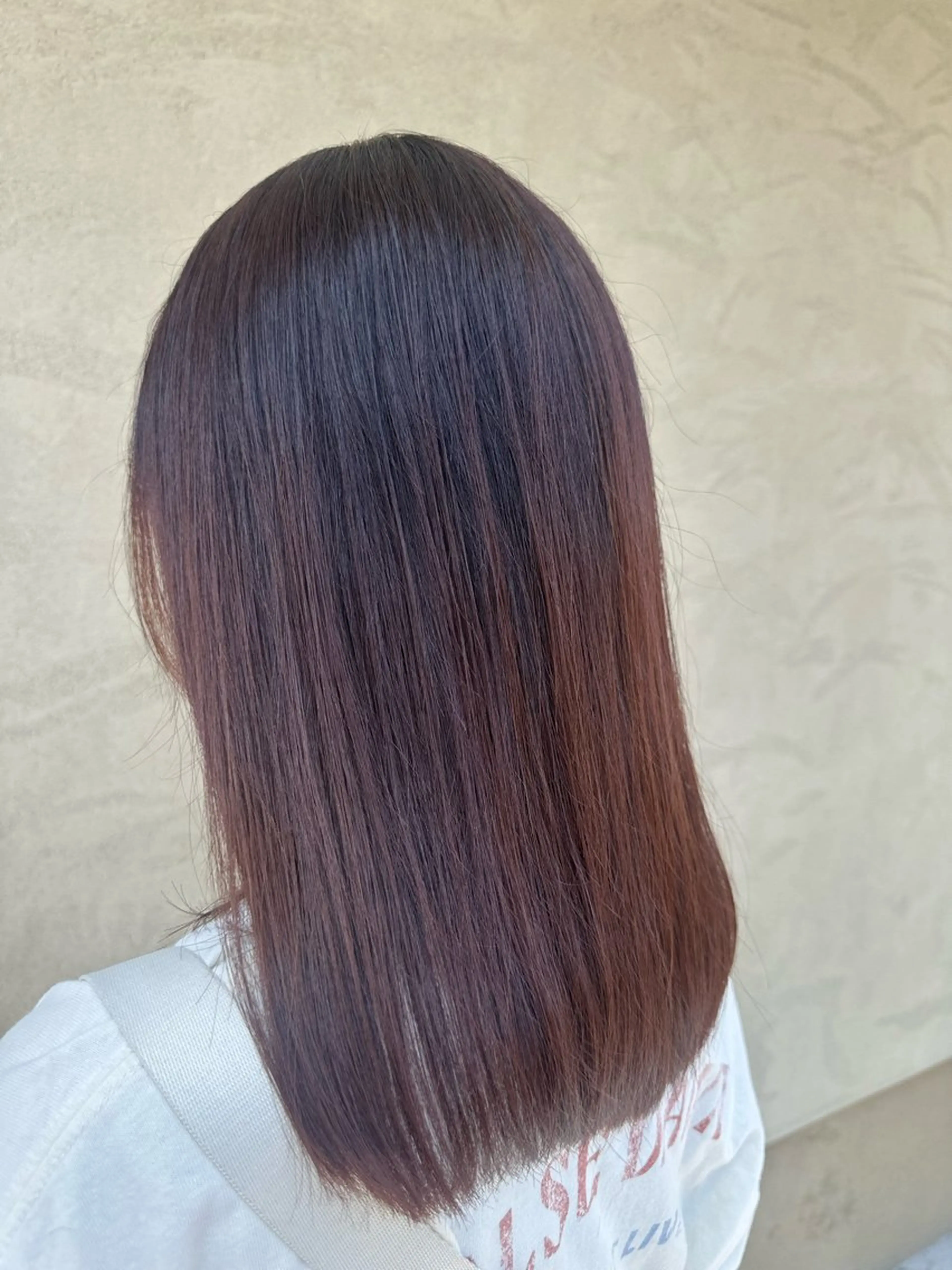 前髪カット+水素美髪カラー[蟹江]🫧の写真