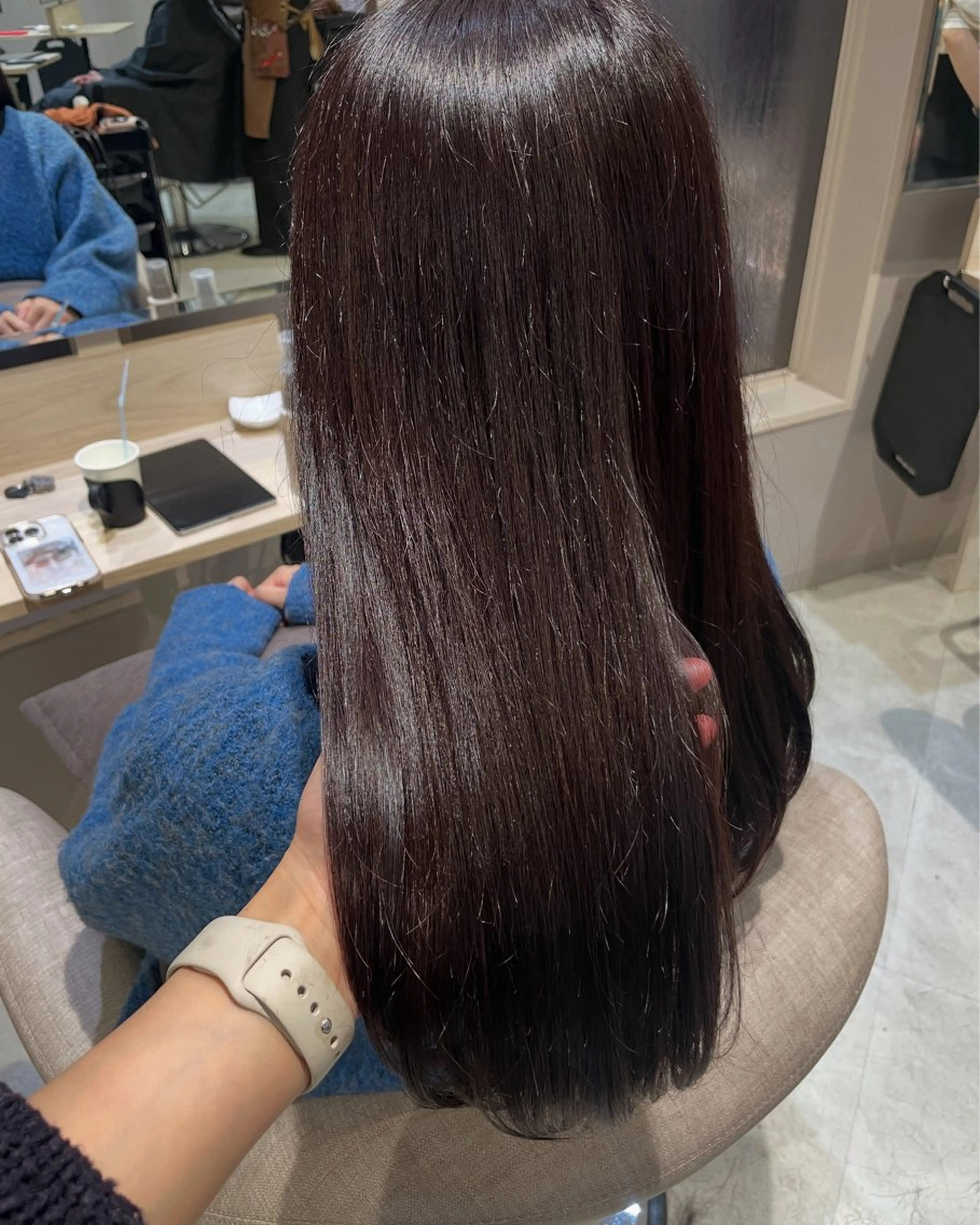 ロング カラー カット ヘアカラー トリートメント HARUKA韓国ヘア /Luana梅田のヘアスタイル