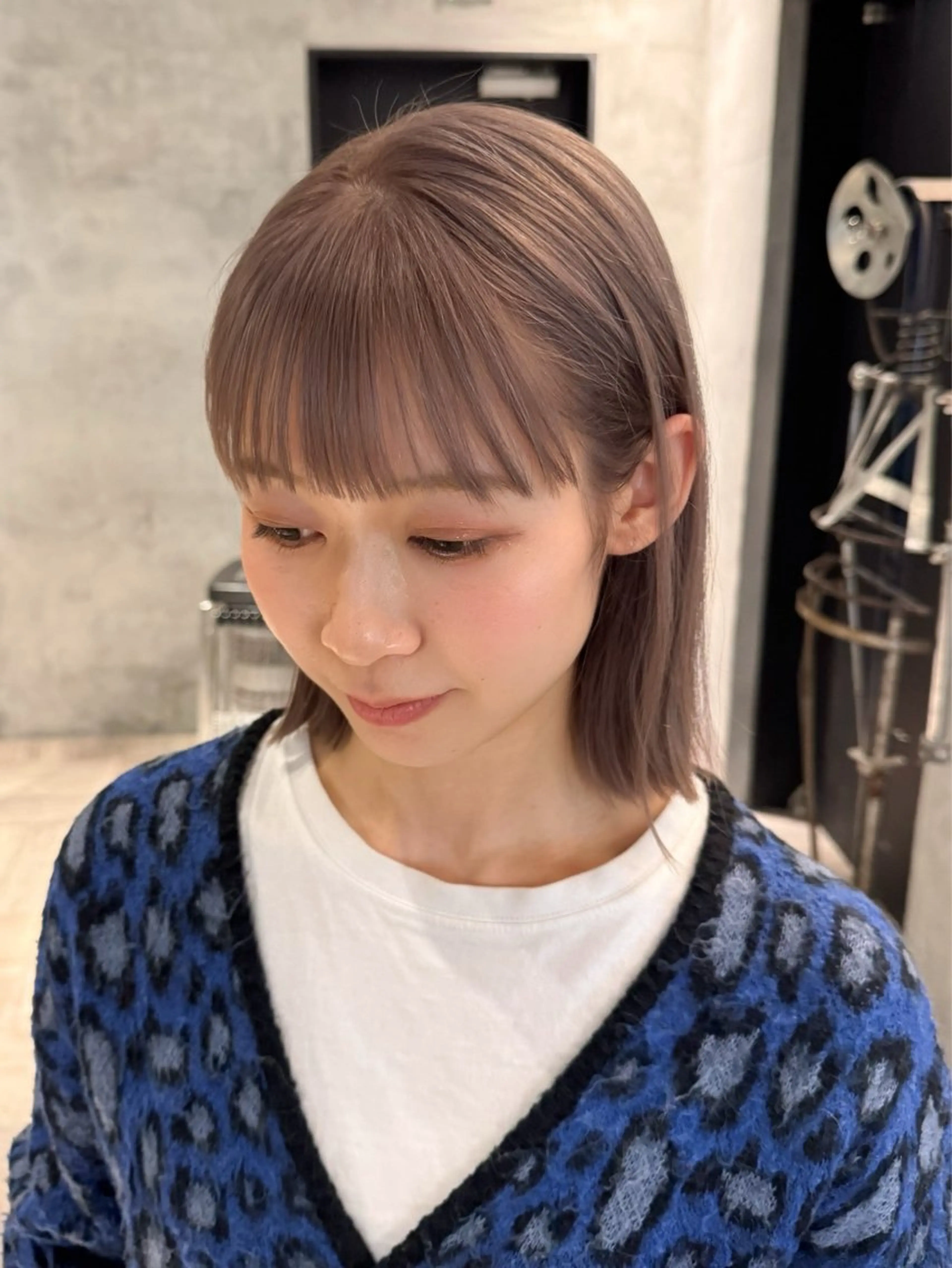 ショート カット ヘアカラー トリートメント 艶髪／レイヤー／ 透明感🎀／MARIのヘアスタイル