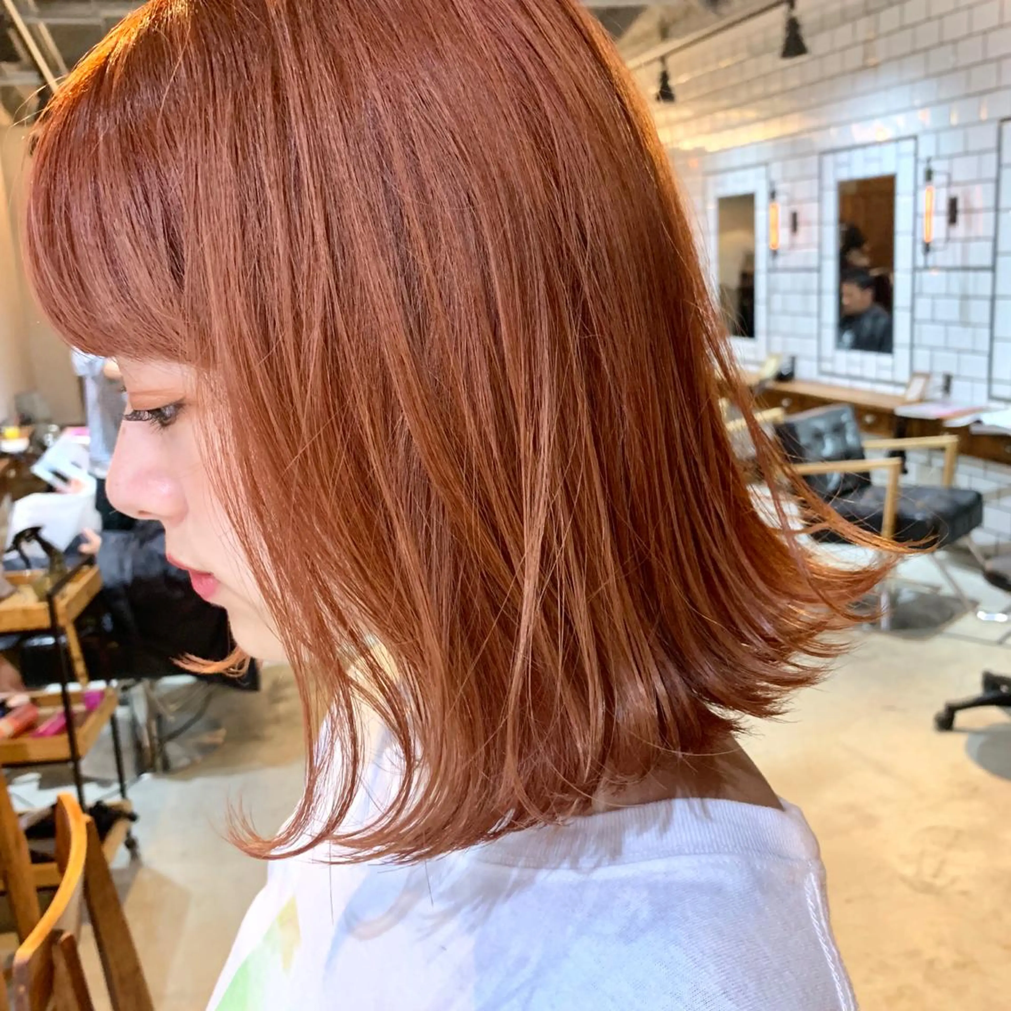 ショート カラー メンズヘア/レイヤー /ボブ山内春輝のヘアスタイル