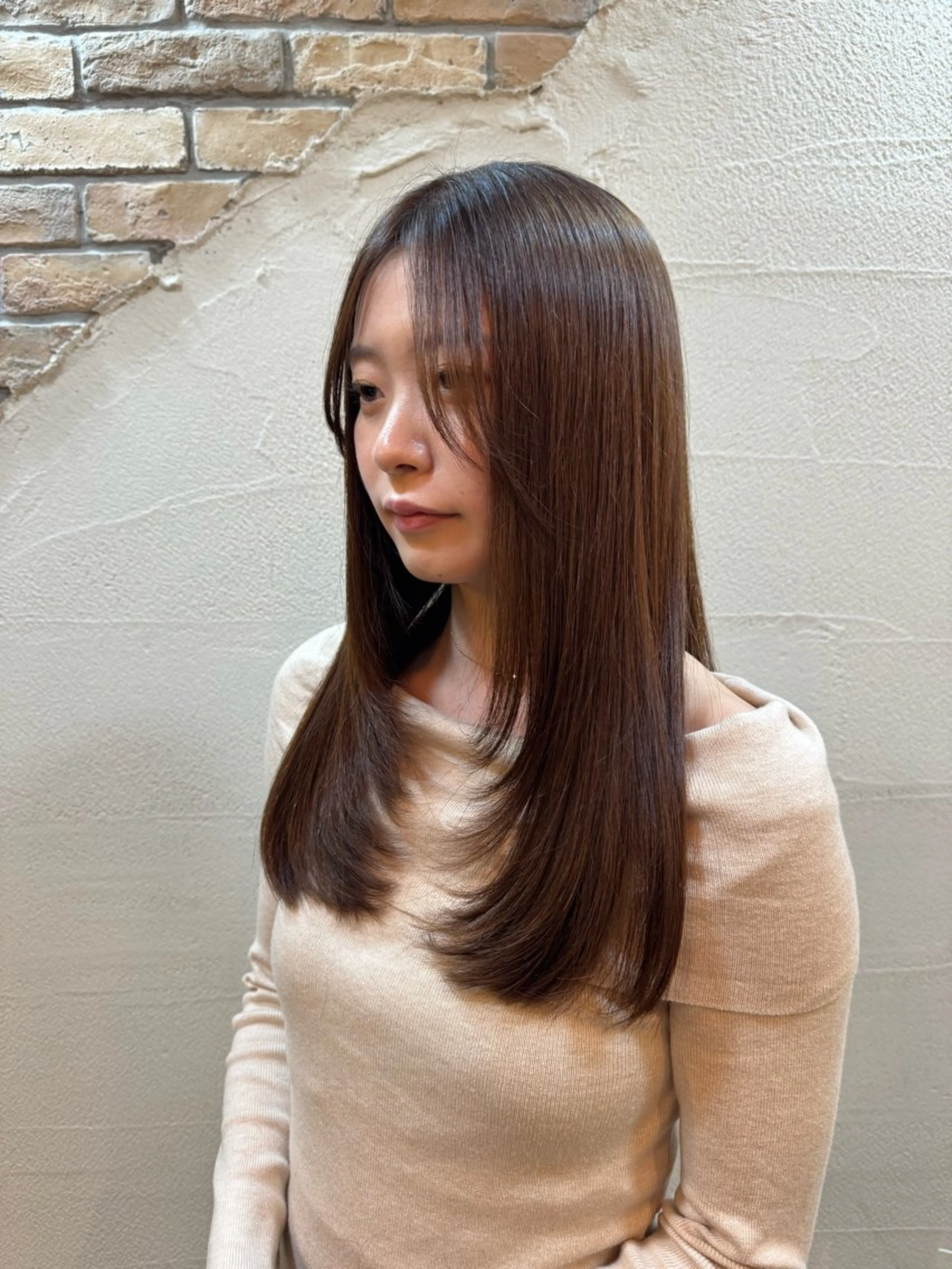 ロング 韓国風🇰🇷レイヤ ーKEI🇰🇷のヘアスタイル