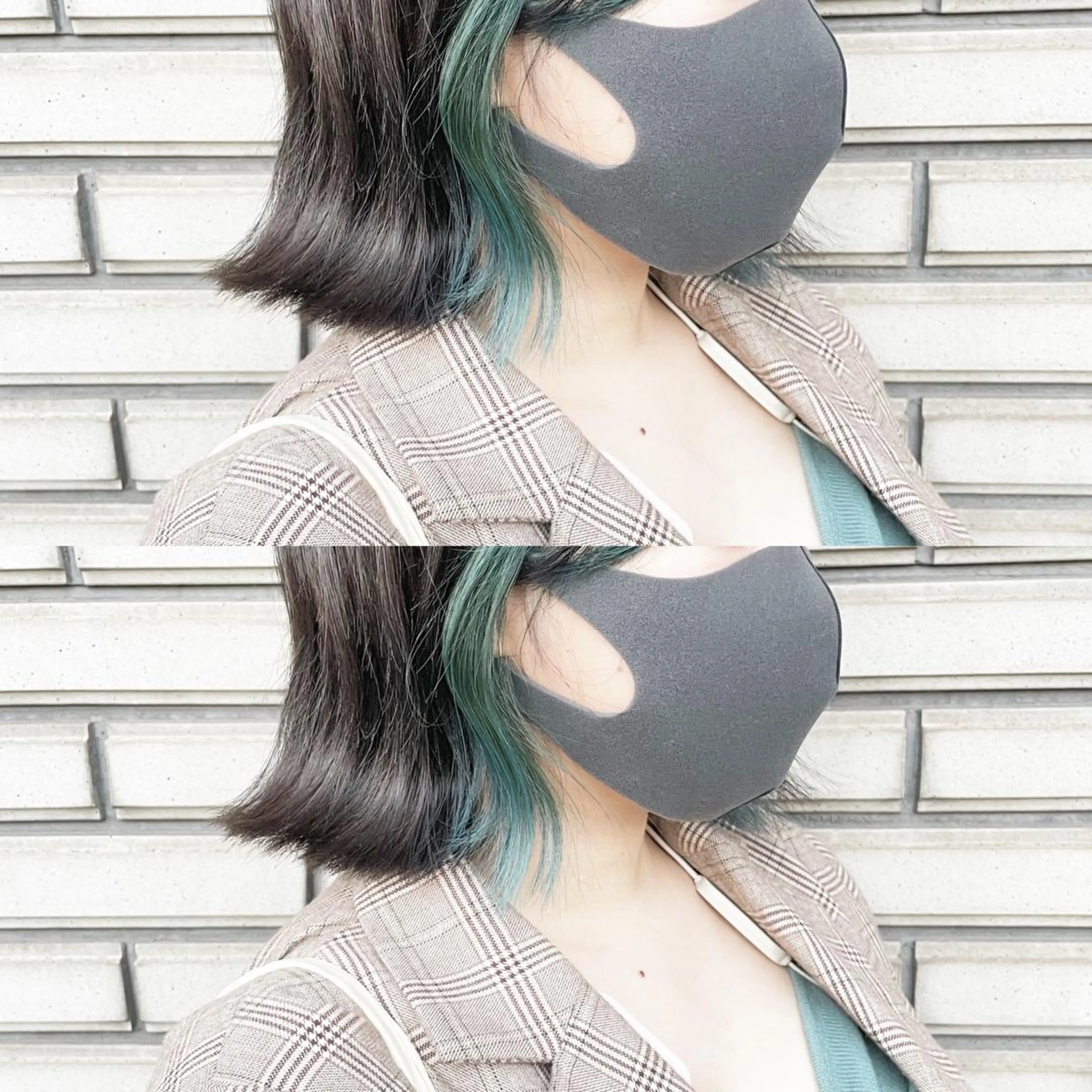 ショート カラー ミストバング ブリーチ デザインカラー イヤリングカラー  フェイスフレーミング 🦋韓国系指名No1 店長/圓山 祐也🦋のヘアスタイル