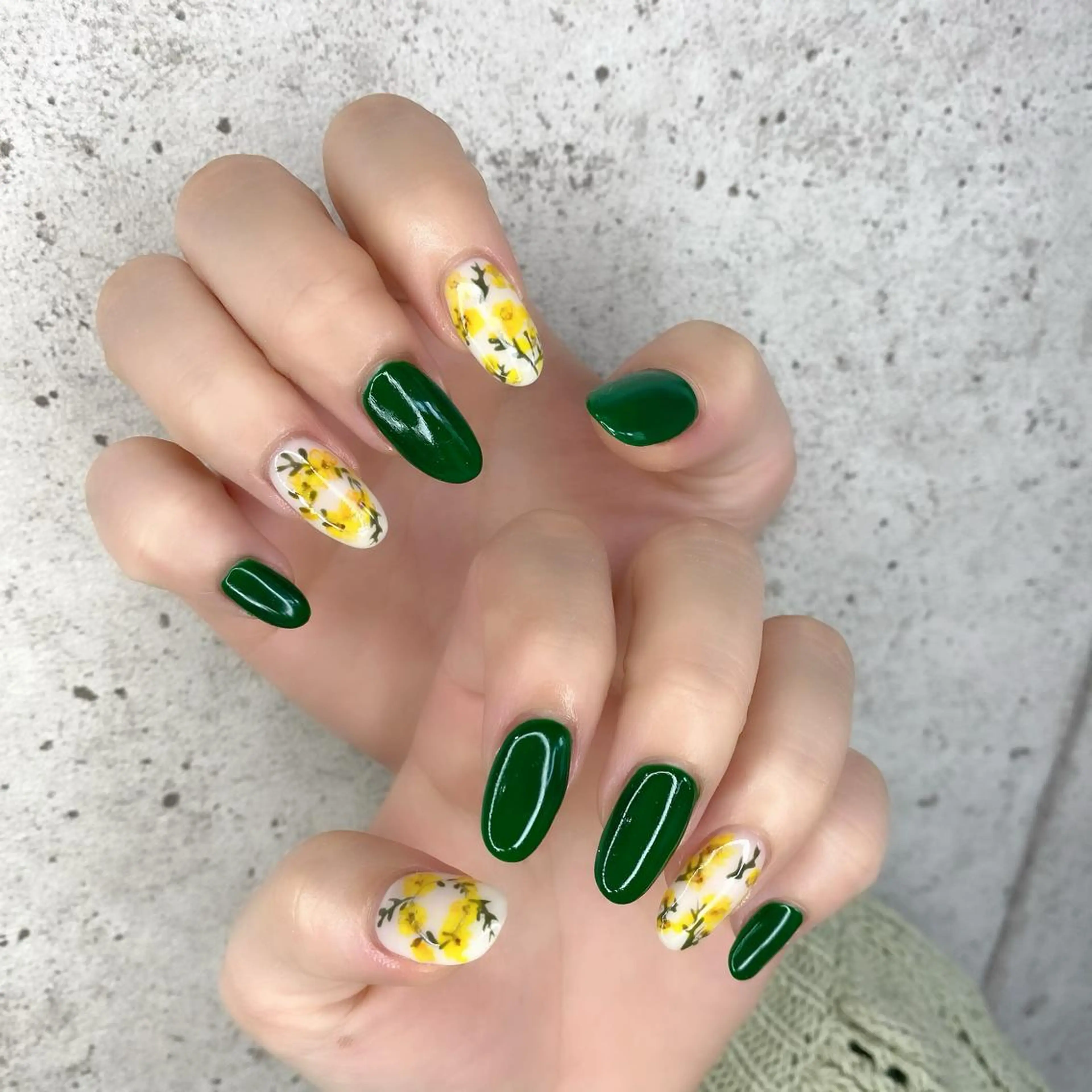 セミロング カラー パーマ ヘアアレンジ メンズ キッズ ネイル マツエク・マツパ ハンドネイル Salon Ｋのネイルデザイン