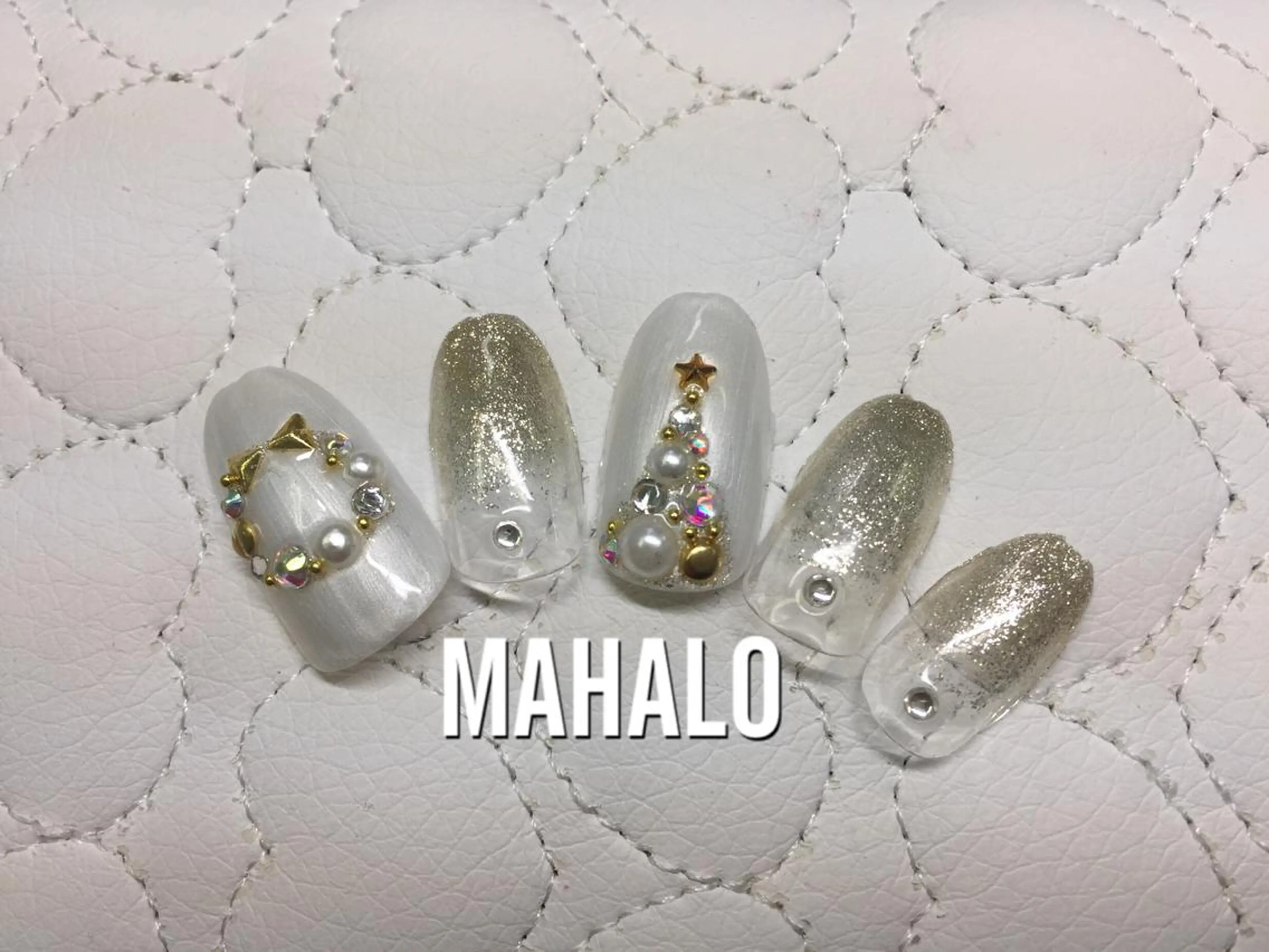 ネイル 冬ネイル クリスマス MAHALO MiwAのネイルデザイン