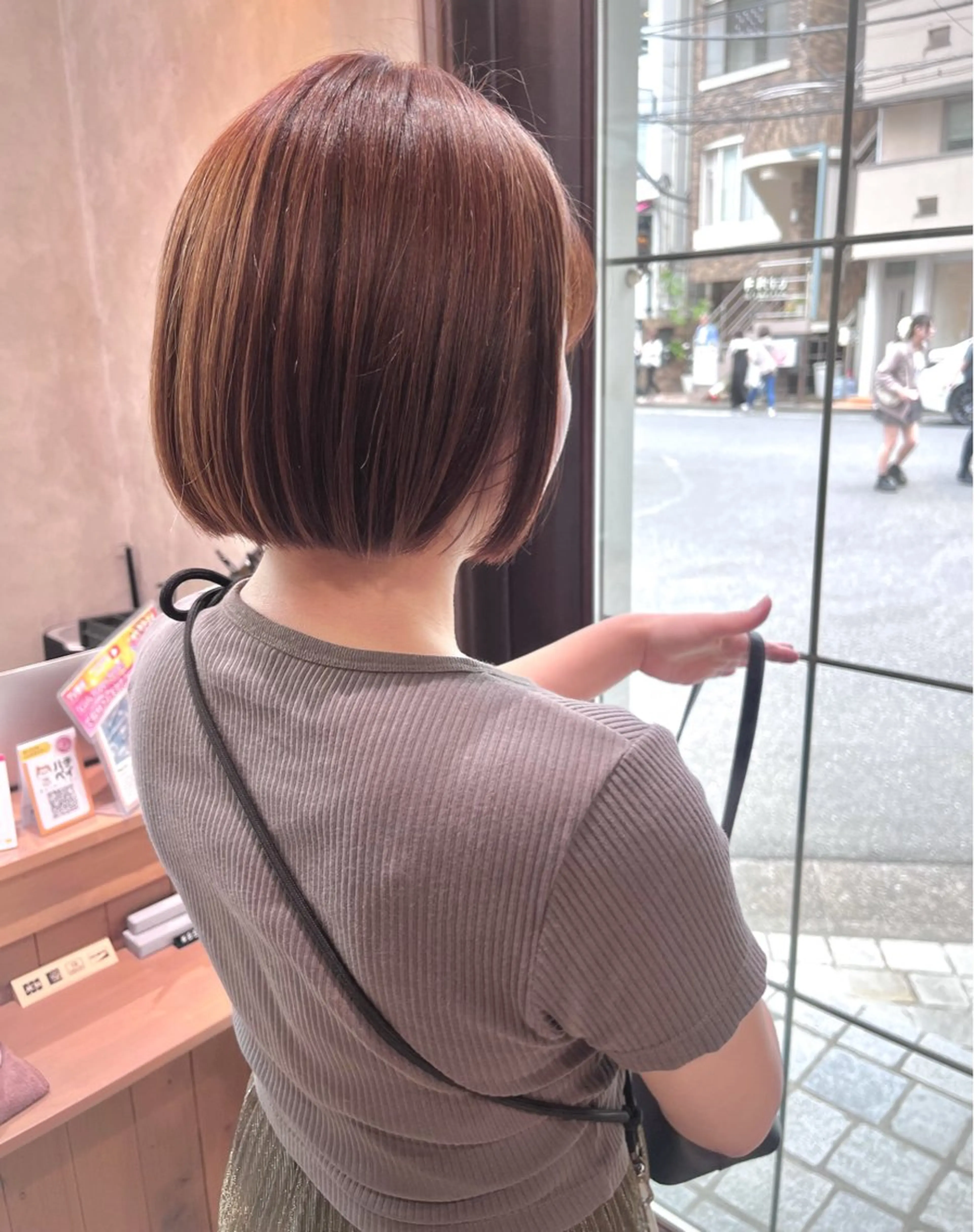 ショート ボブ stylist  ＊ mahoのヘアスタイル