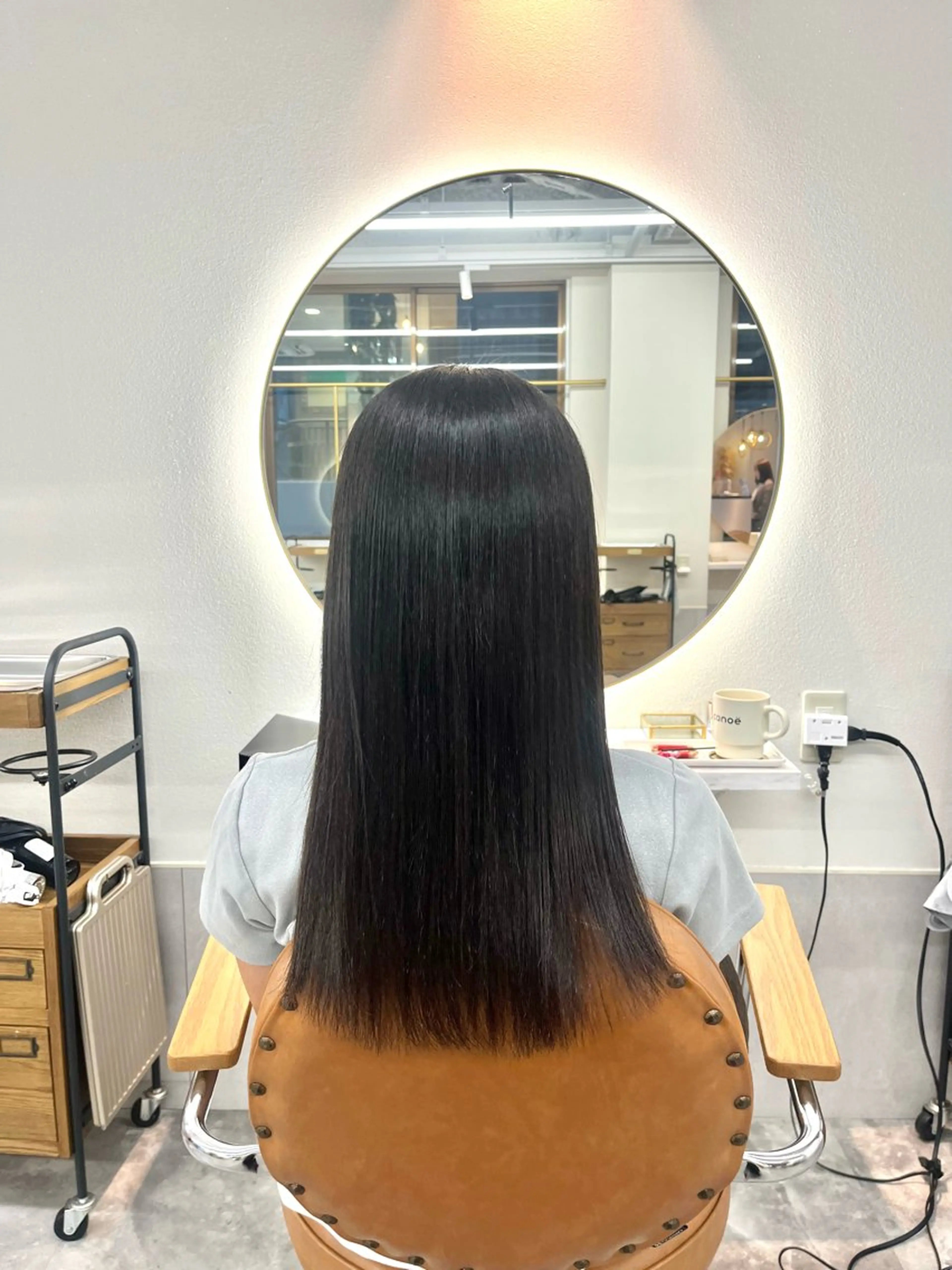ロング 髪質改善 トリートメント カノエ香椎店 天野このみのヘアスタイル