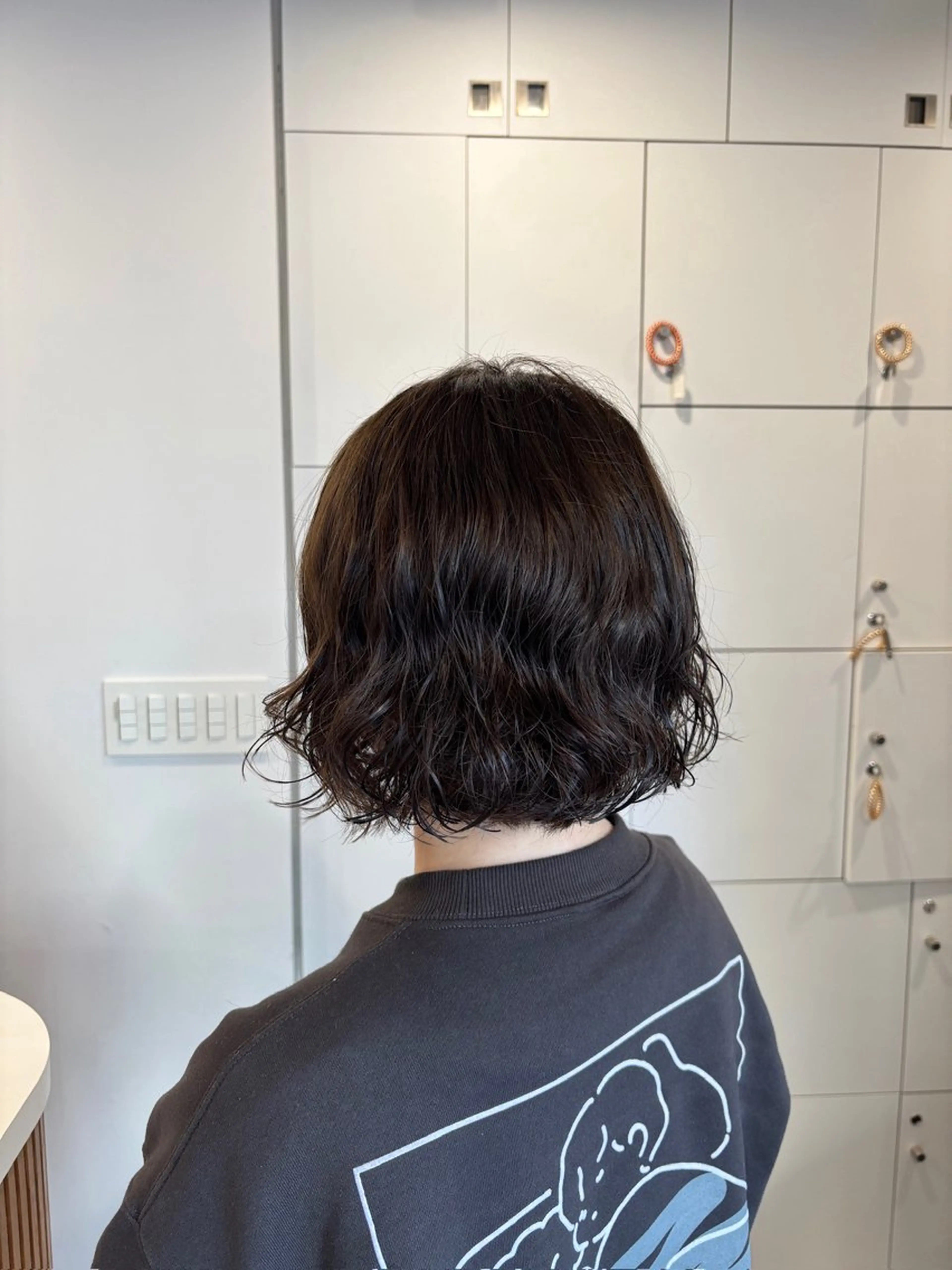 ショート パーマ SHIAN橋本店 おぐちまほのヘアスタイル