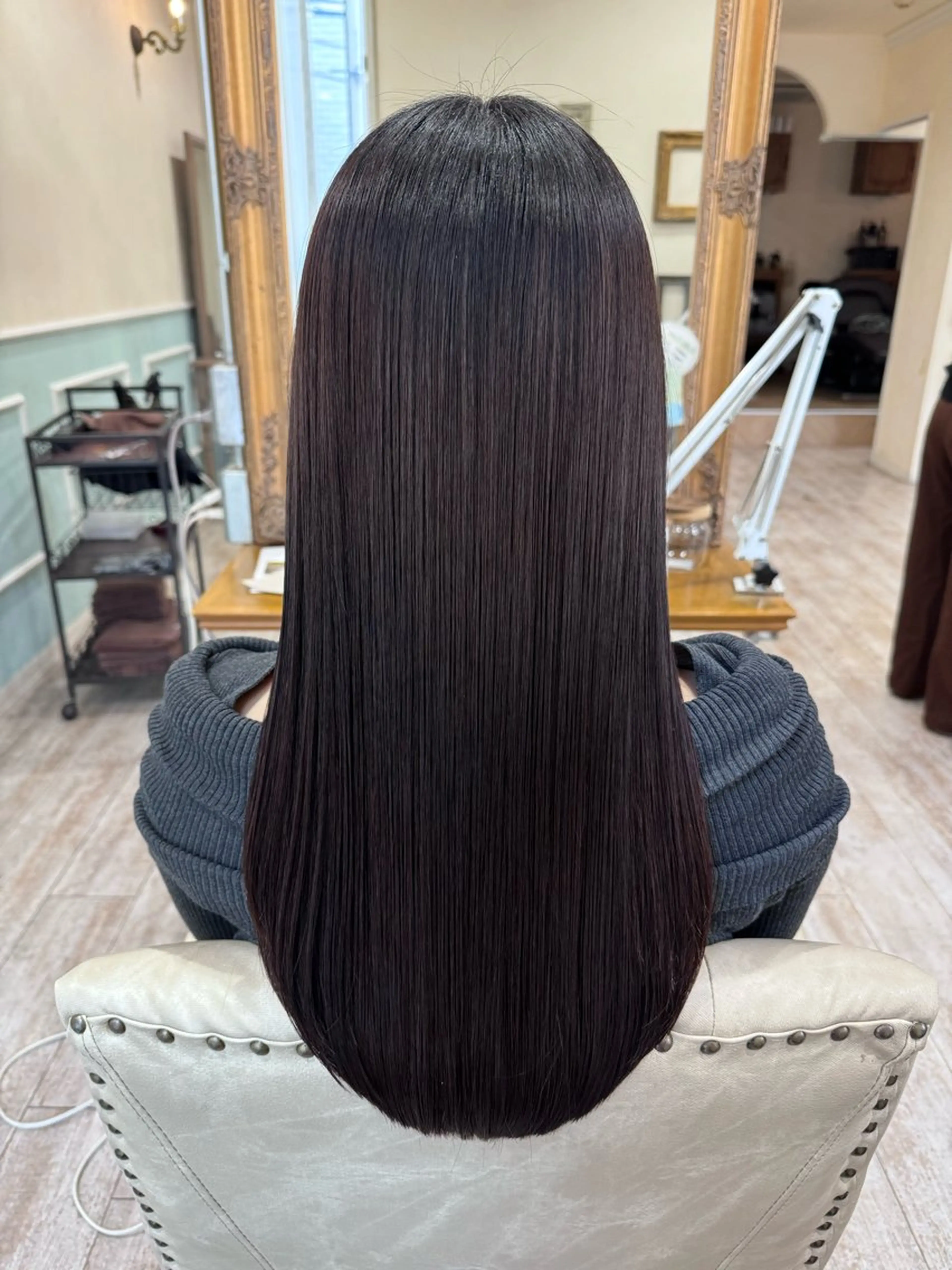 ロング カラー 髪質改善 レイヤーカット ロング カット ヘアカラー トリートメント 新越谷noble店長 松本拓也▶◀*.のヘアスタイル