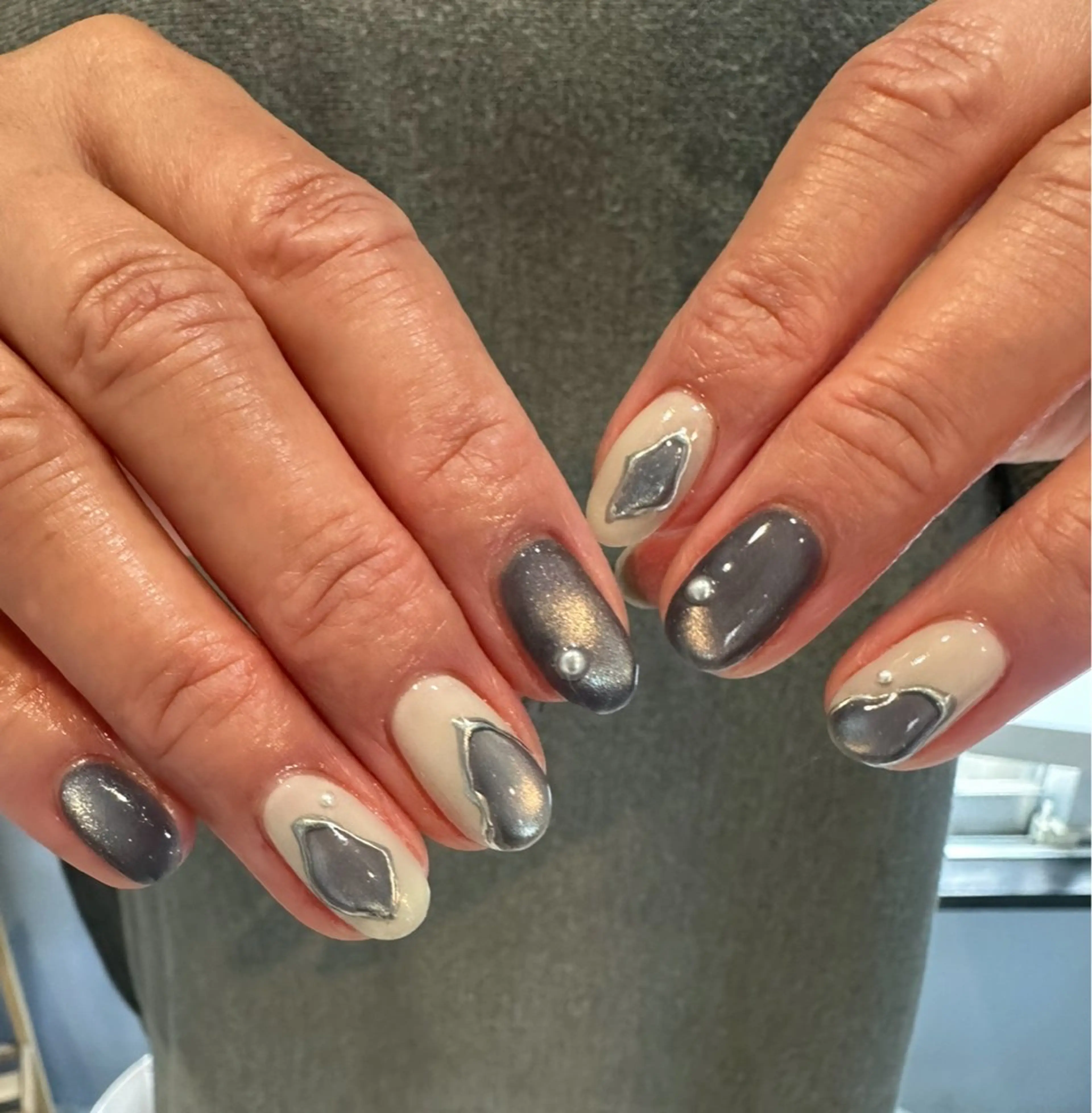 ネイル ハンドネイル Gemies所属・nanako_ Gemiesのネイルデザイン