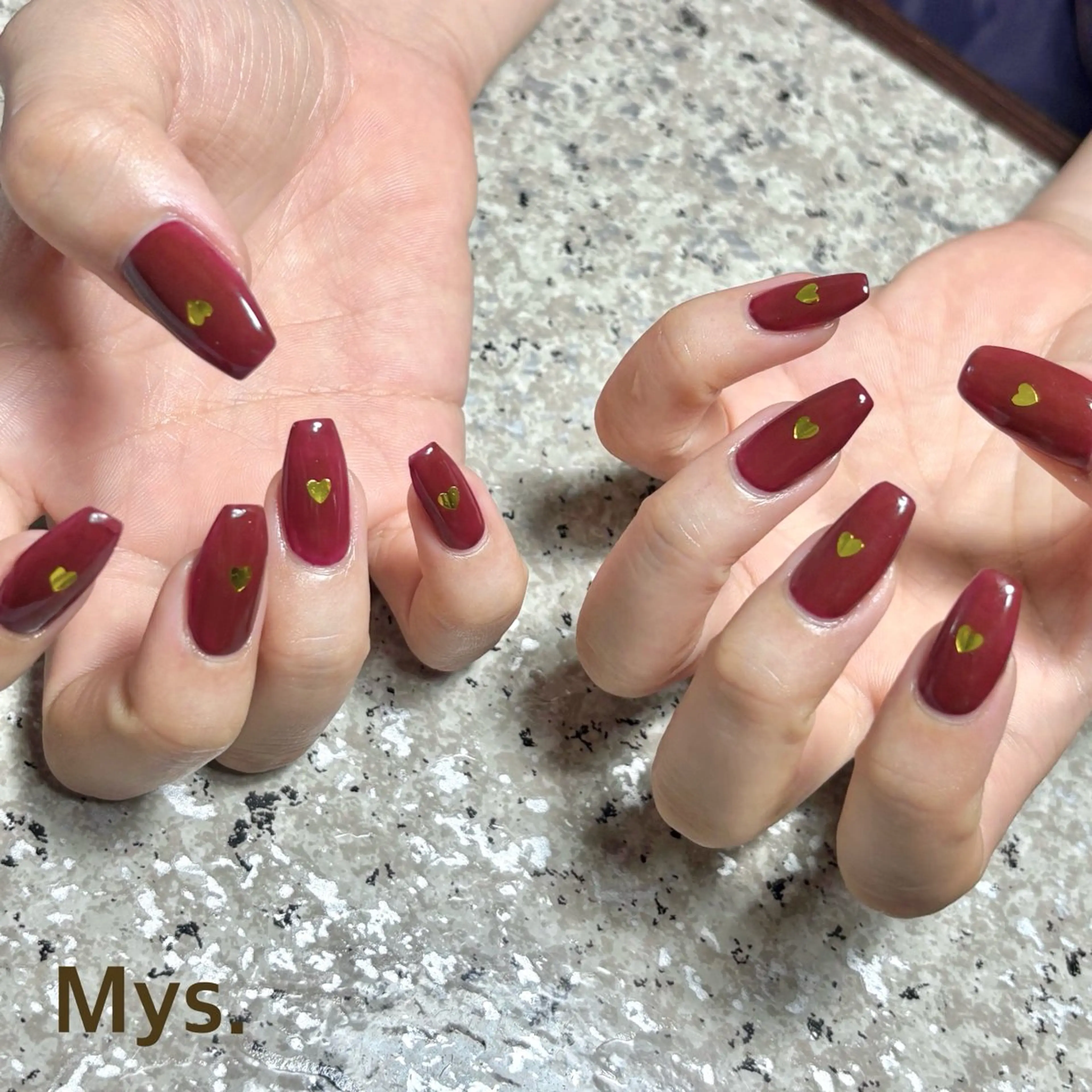 ネイル ハンドネイル Mys. 三上紗紀のネイルデザイン