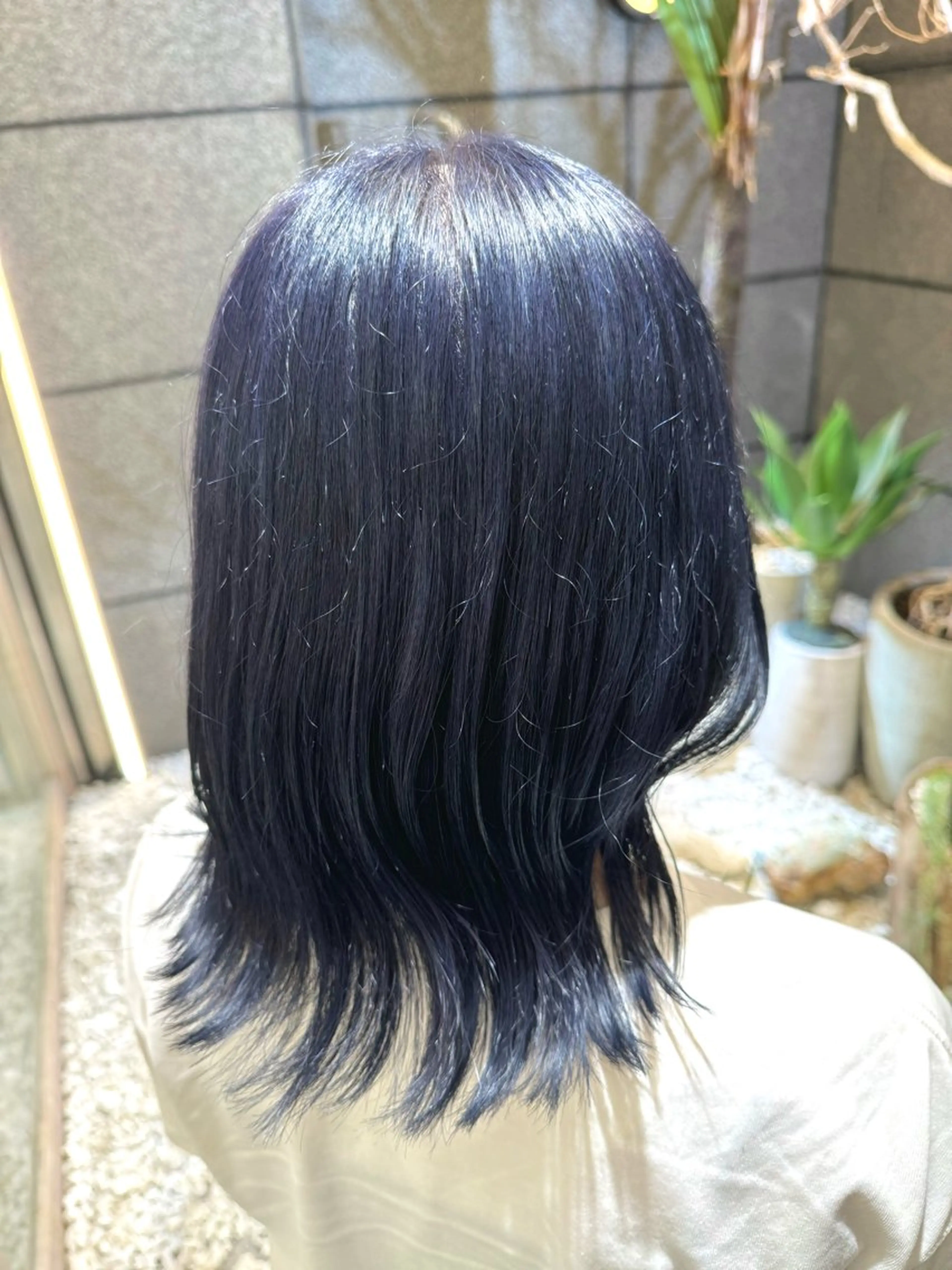 ミディアム アイスグレージュ ヘアカラー 学生人気no.1 🦋ナツミのヘアスタイル