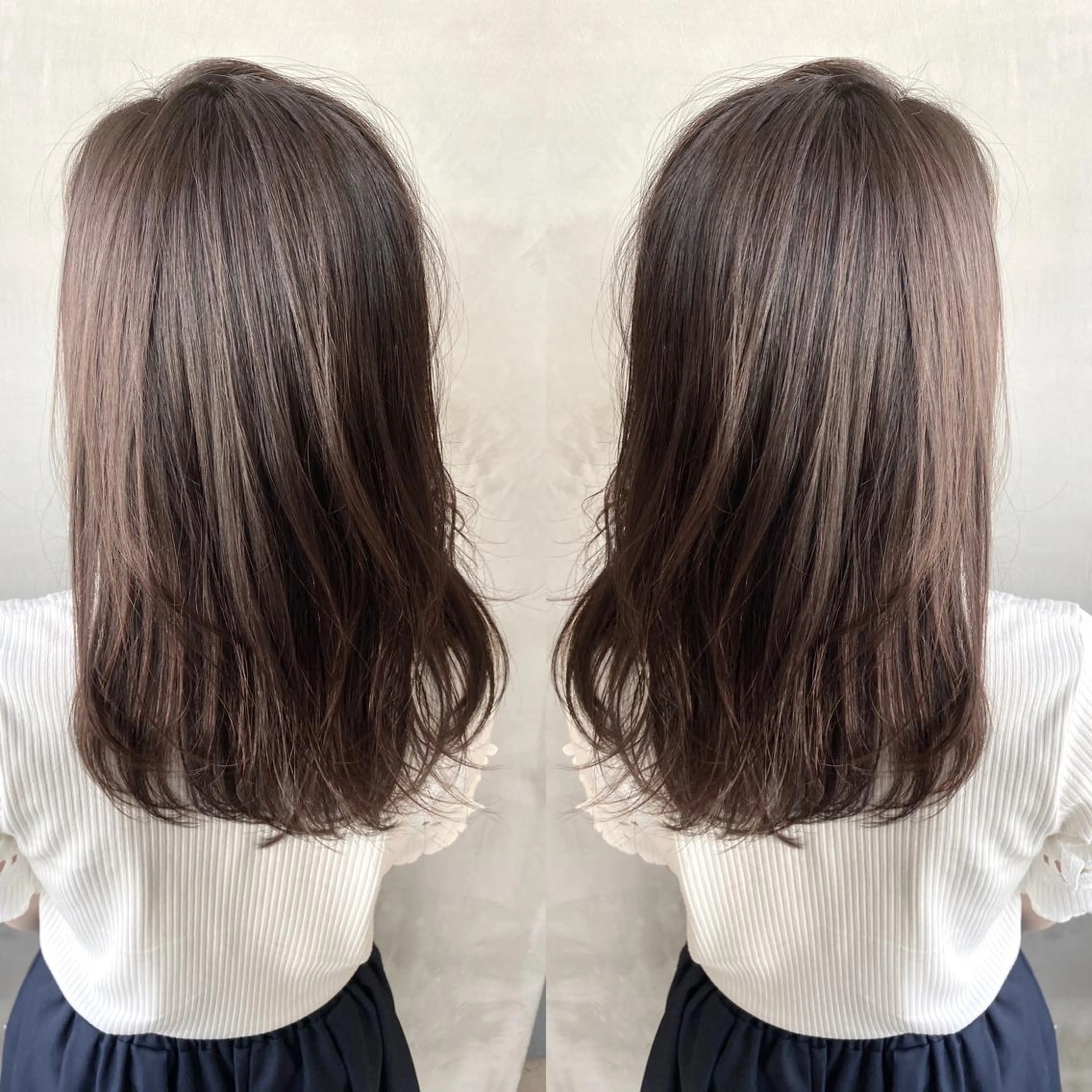 セミロング カラー ヘアアレンジ ネイル マツエク・マツパ 透明感カラー ハイライトカラー 外国人風カラー ハイライト 外ハネヘア カット ヘアカラー reverie【レヴリー】所属・夜23時まで予約🉑 reverieあきらのその他イメージ