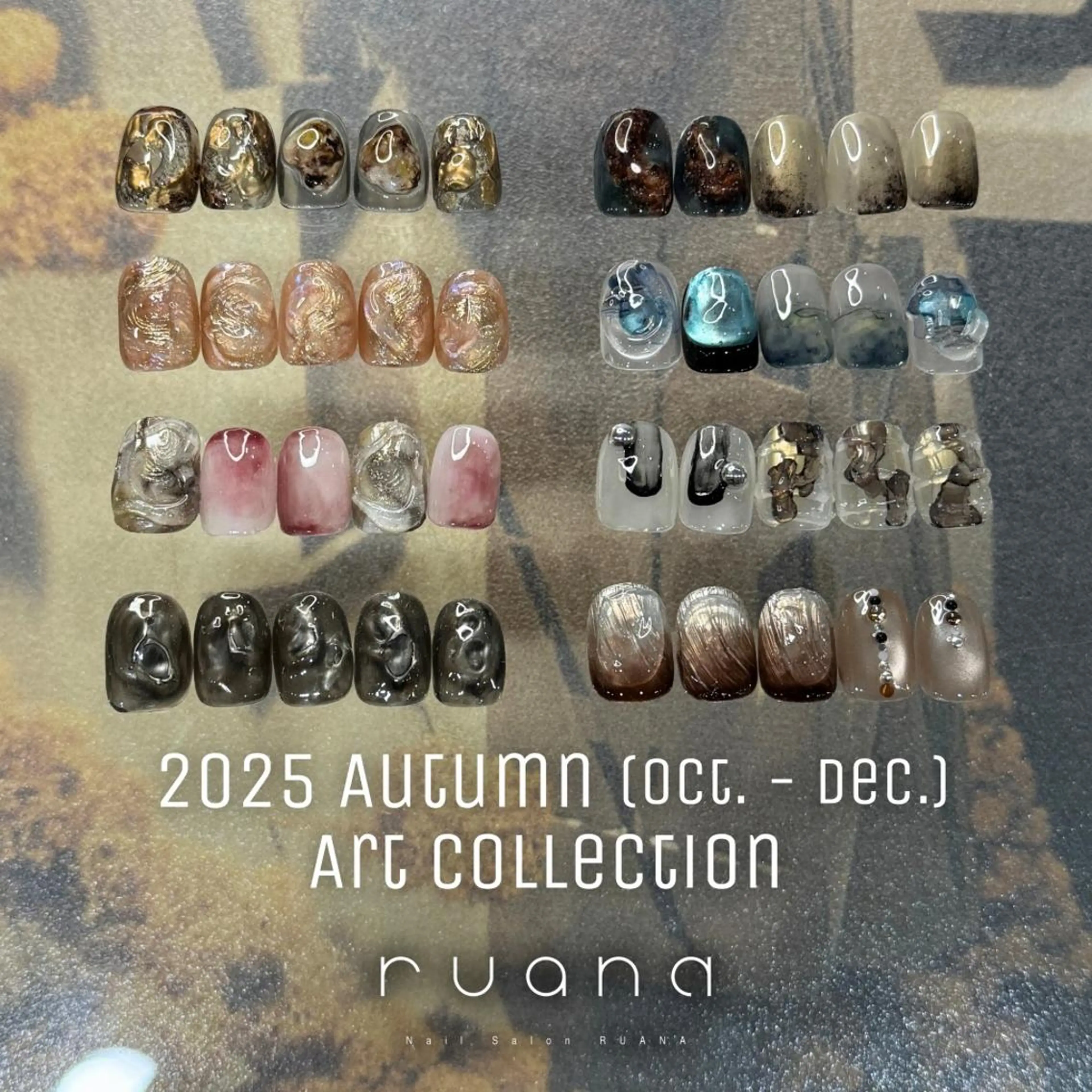 ネイル ハンドネイル 阿武 美海のネイルデザイン