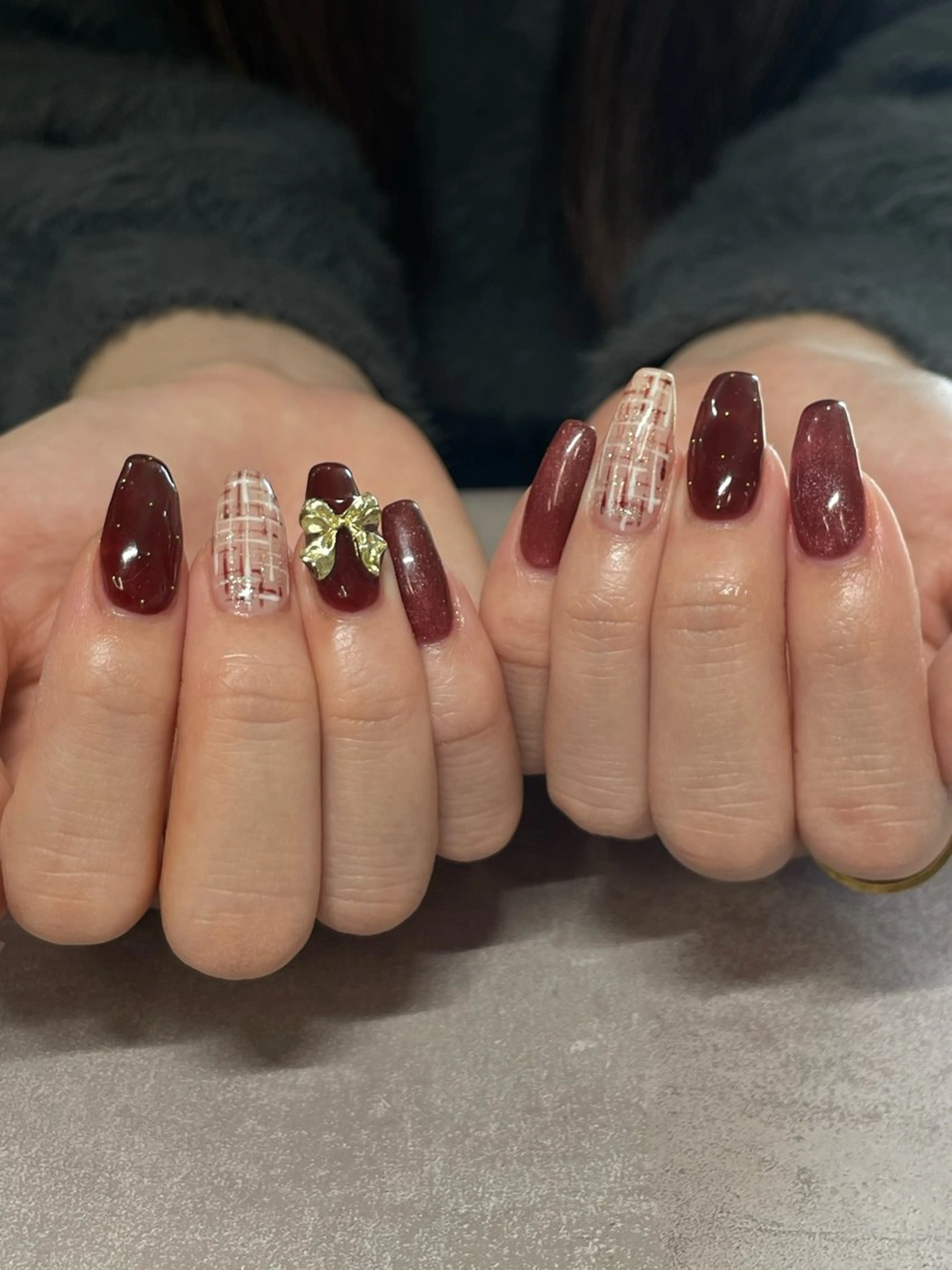 ネイル ハンドネイル Daywithout Anitingさきのネイルデザイン