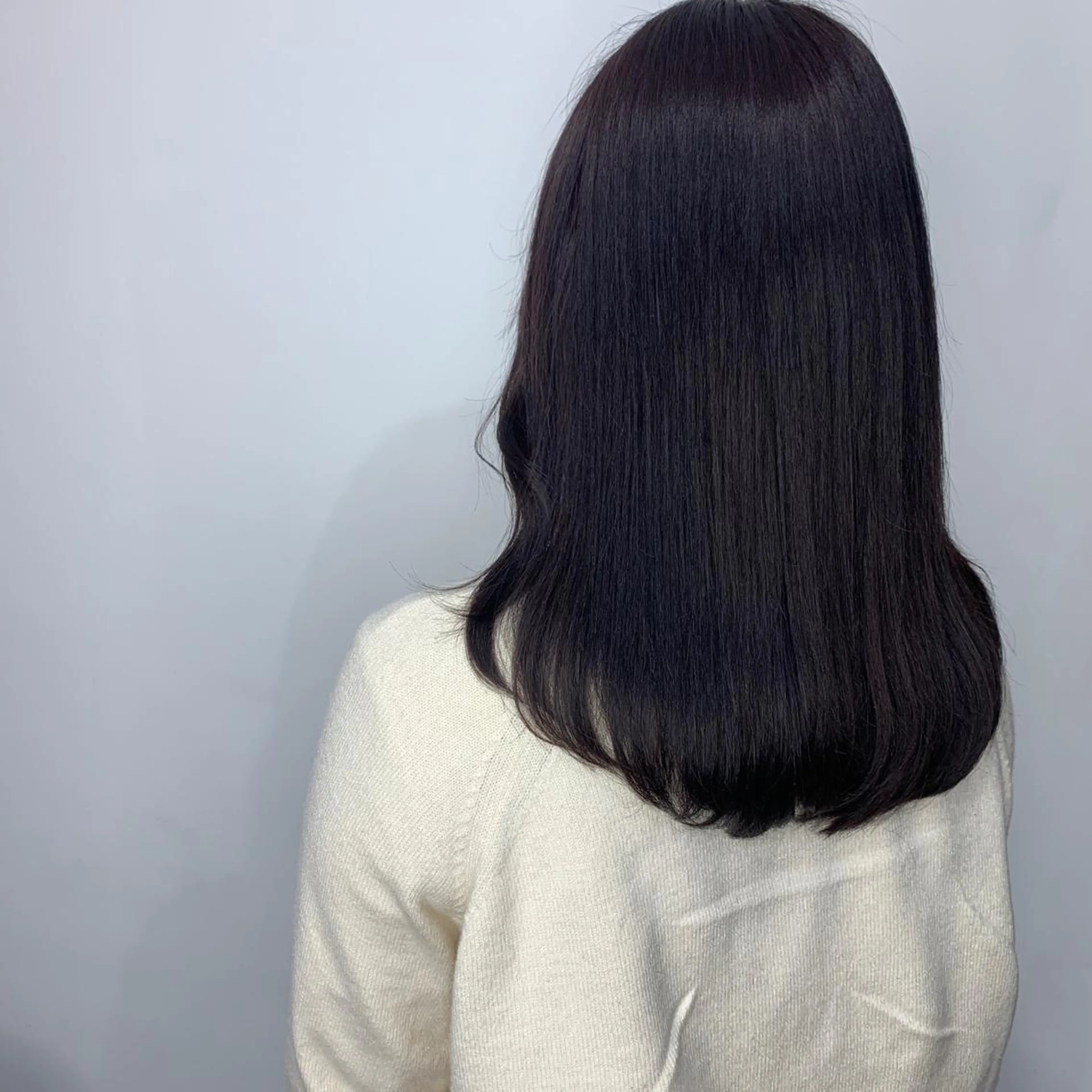 セミロング カラー カット ヘアカラー HARUKA韓国ヘア /Luana梅田のヘアスタイル