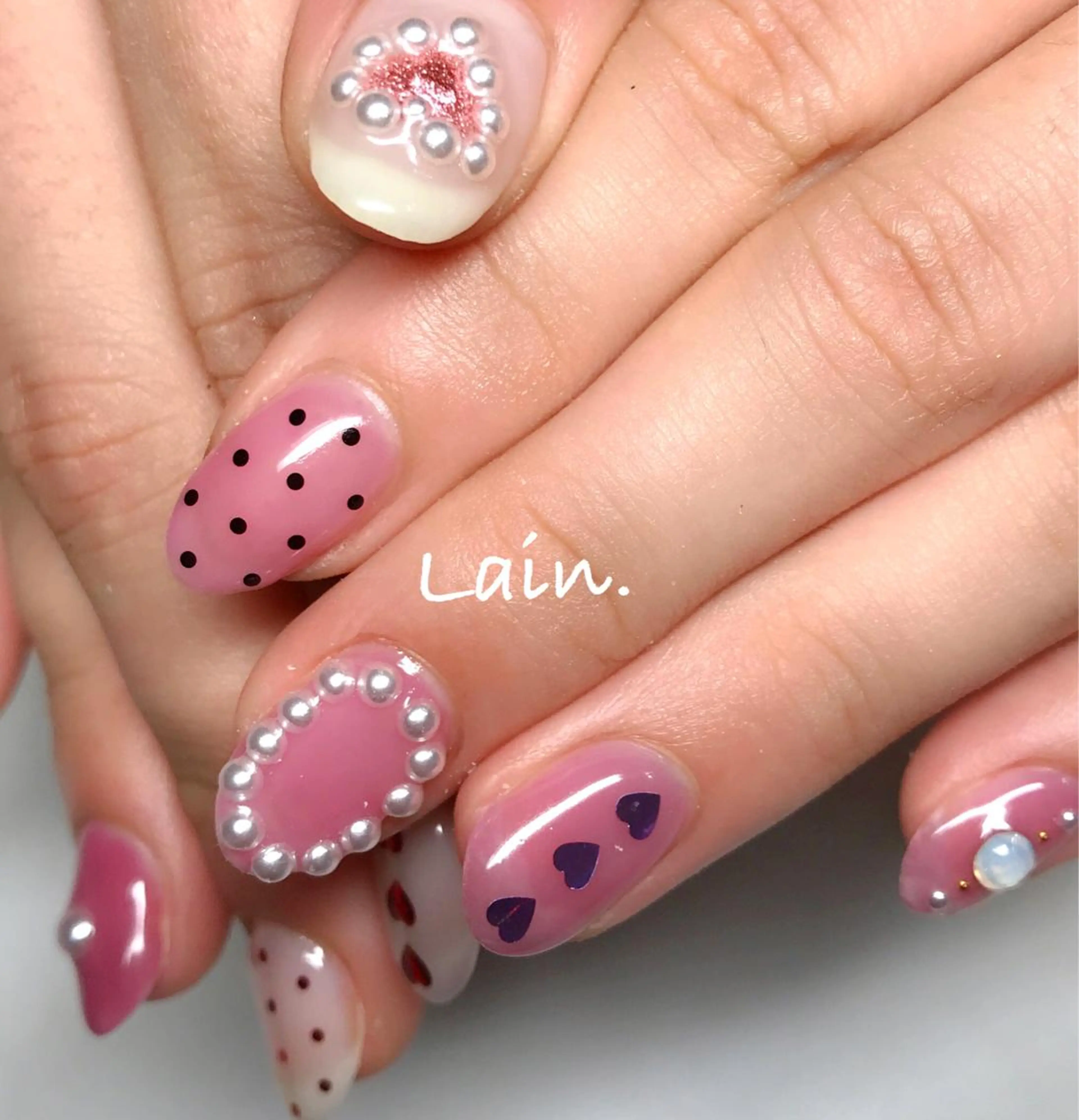 ネイル Liennail 持込デザインやり放題のネイルデザイン