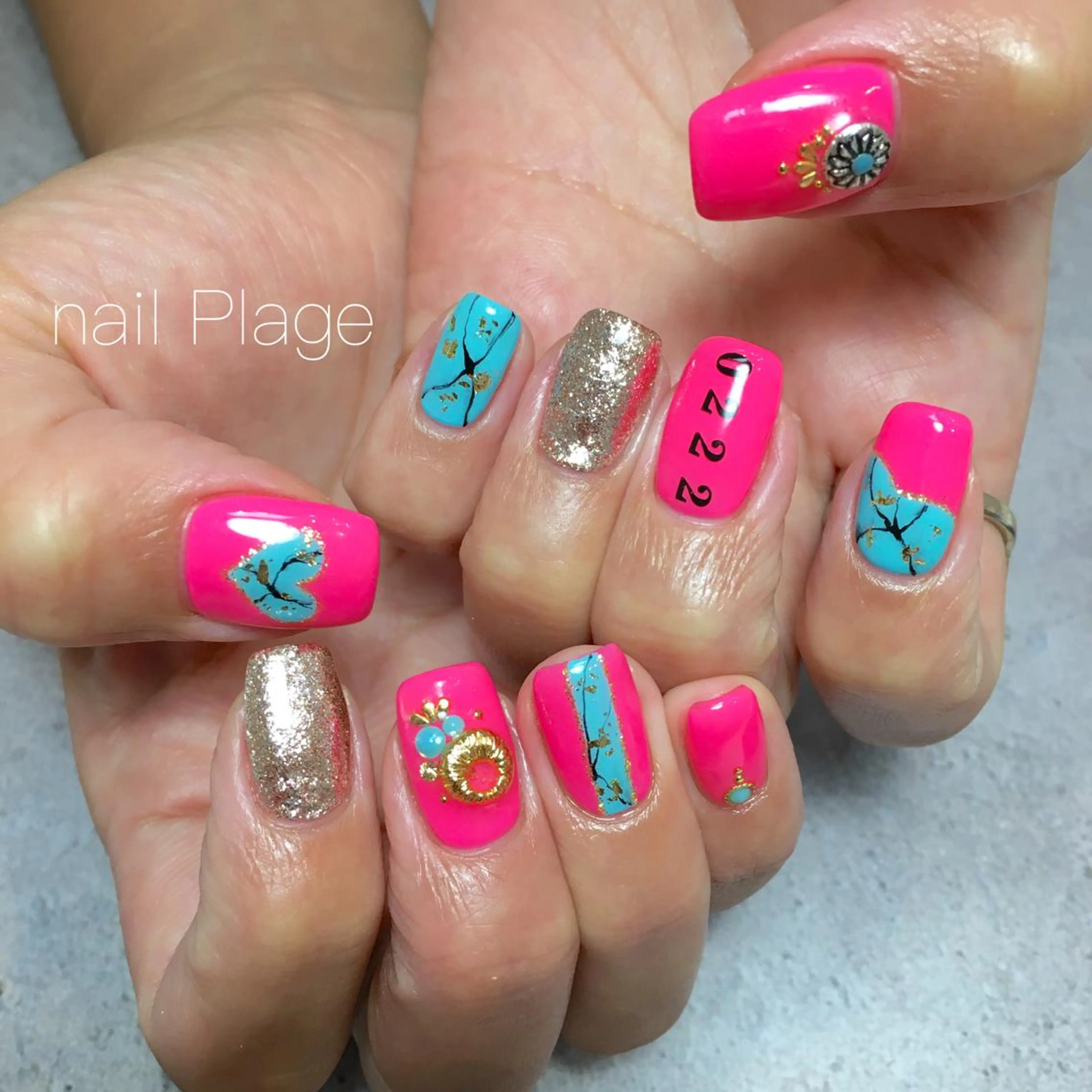 ネイル nail Plage Imai kanaのネイルデザイン